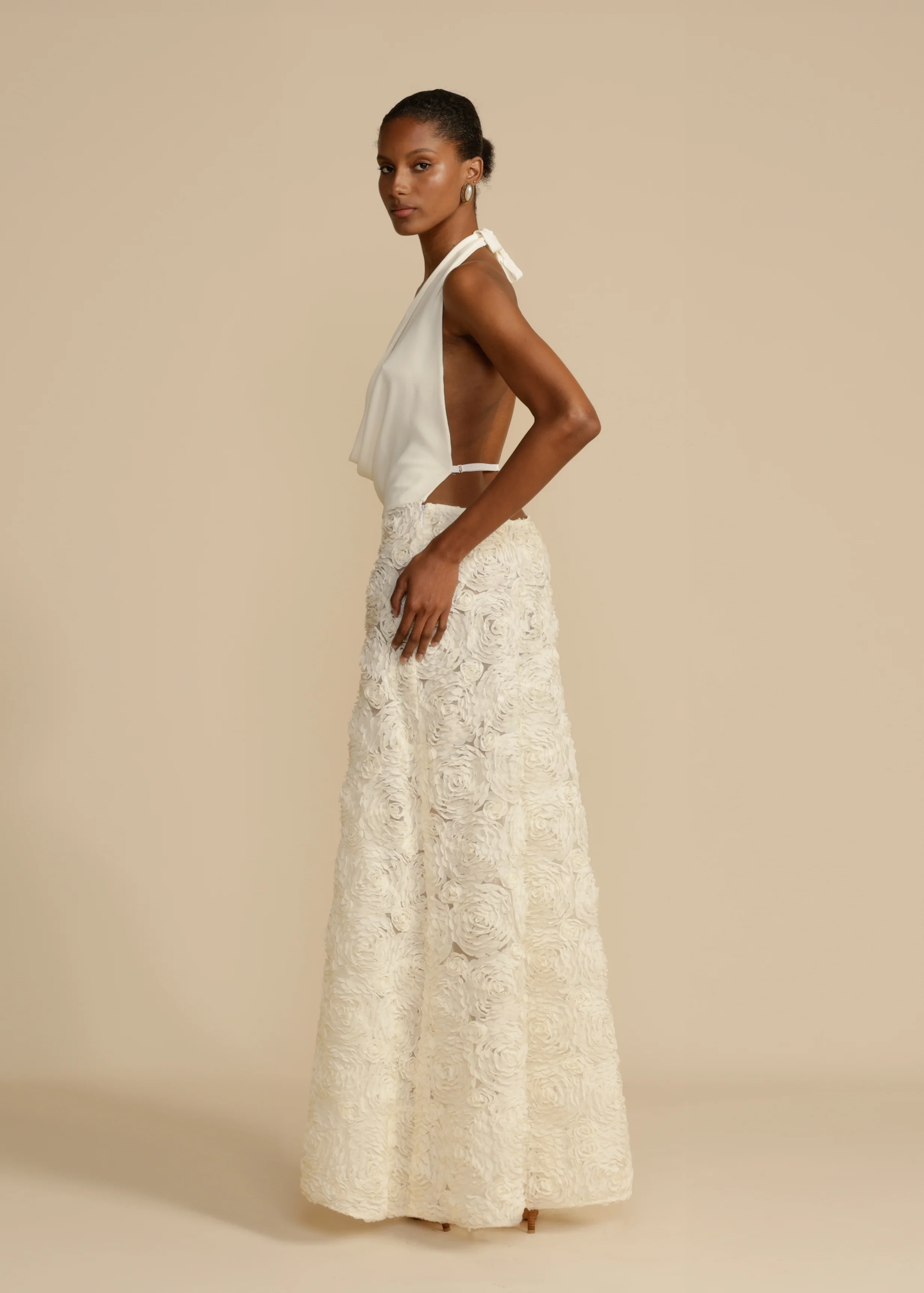 ADRIANA DRESS IVORY - Image 11
