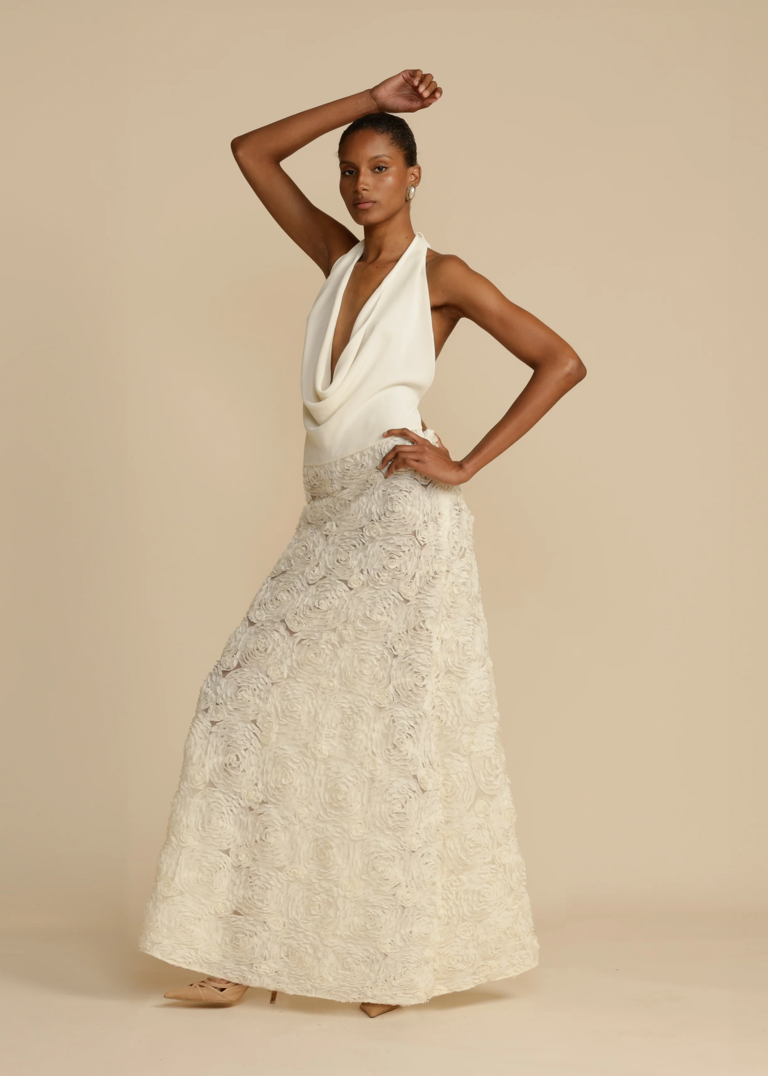 ADRIANA DRESS IVORY - Image 3