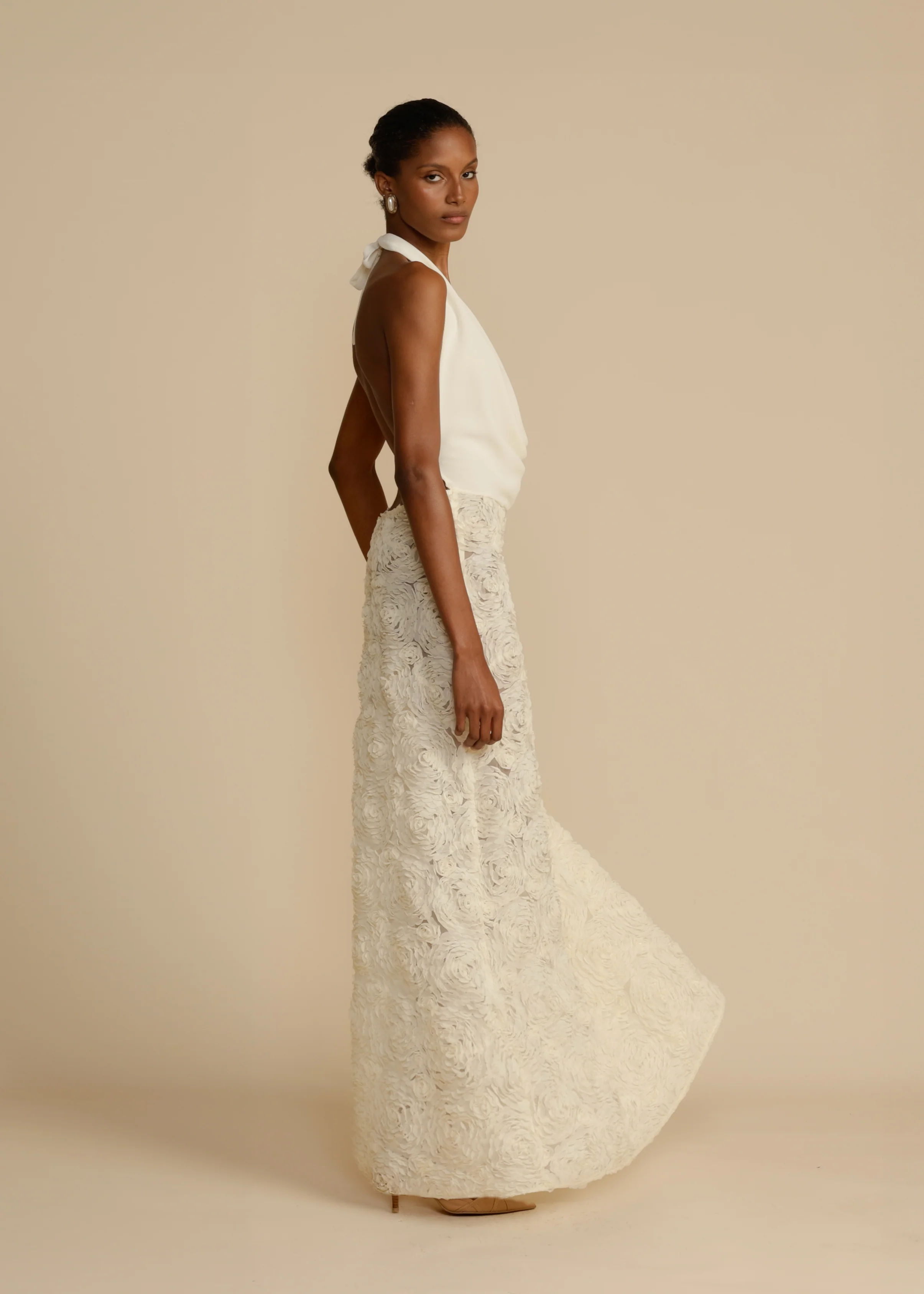 ADRIANA DRESS IVORY - Image 6