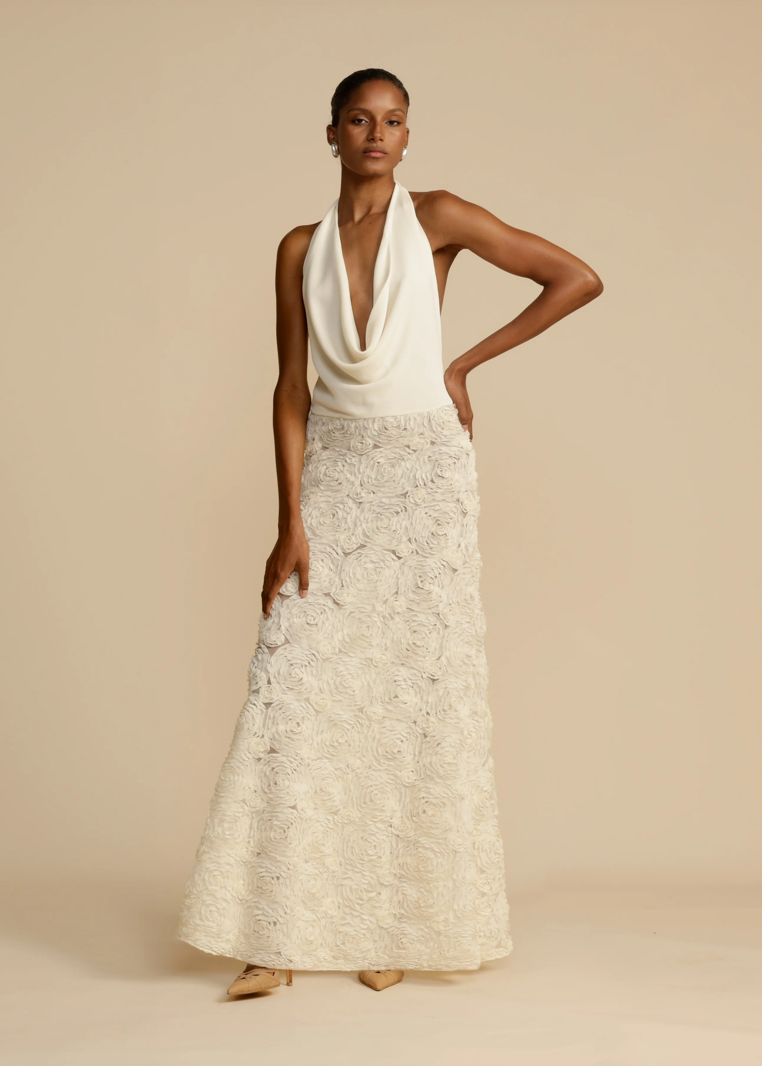 ADRIANA DRESS IVORY - Image 7