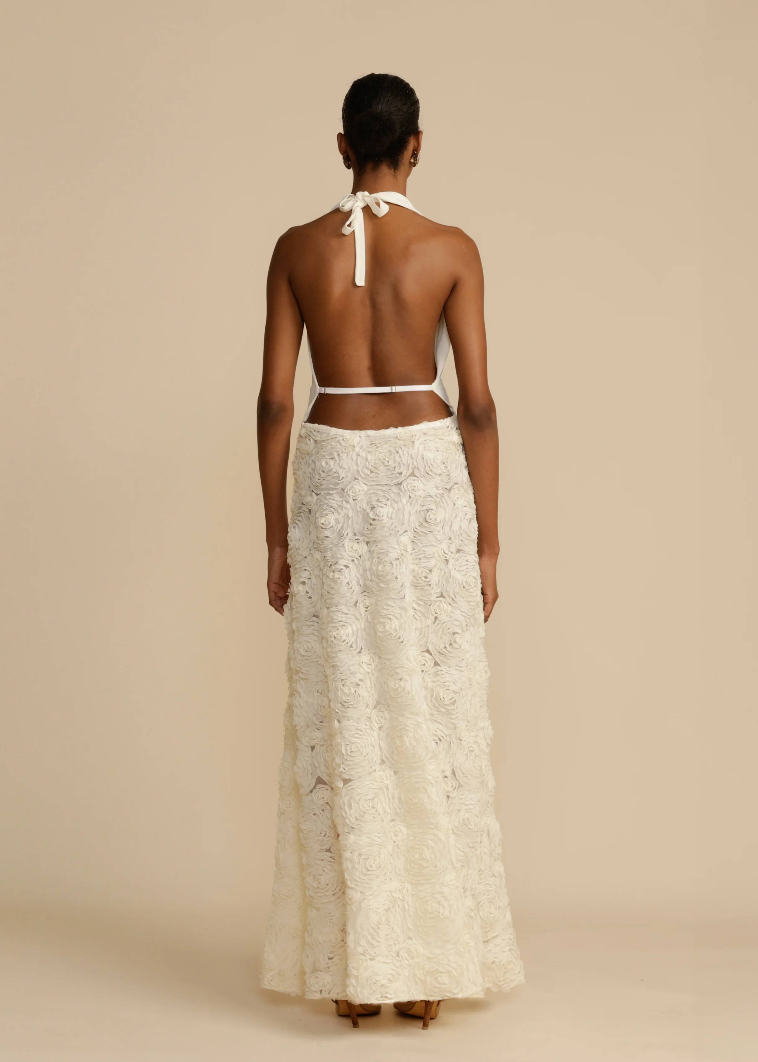 ADRIANA DRESS IVORY - Image 9