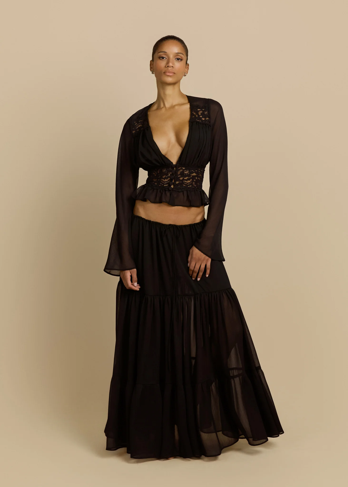 ALESSANDRA SKIRT BLACK - Image 3