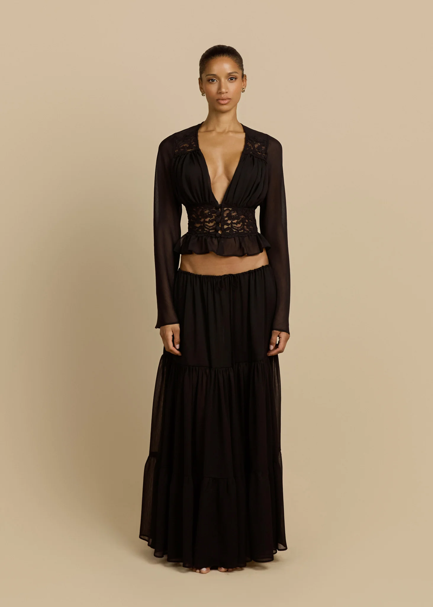 ALESSANDRA SKIRT BLACK - Image 4