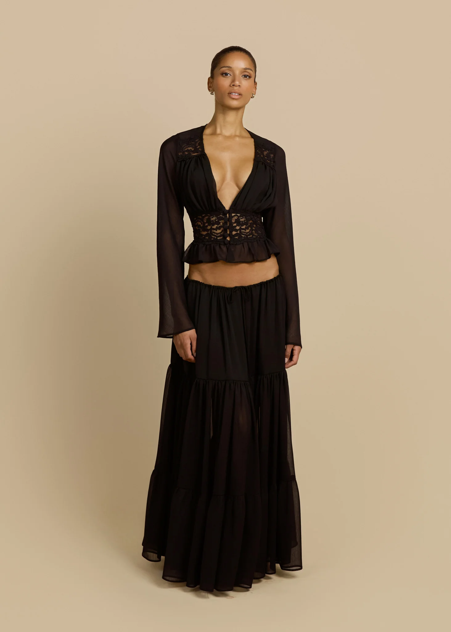 ALESSANDRA SKIRT BLACK - Image 7