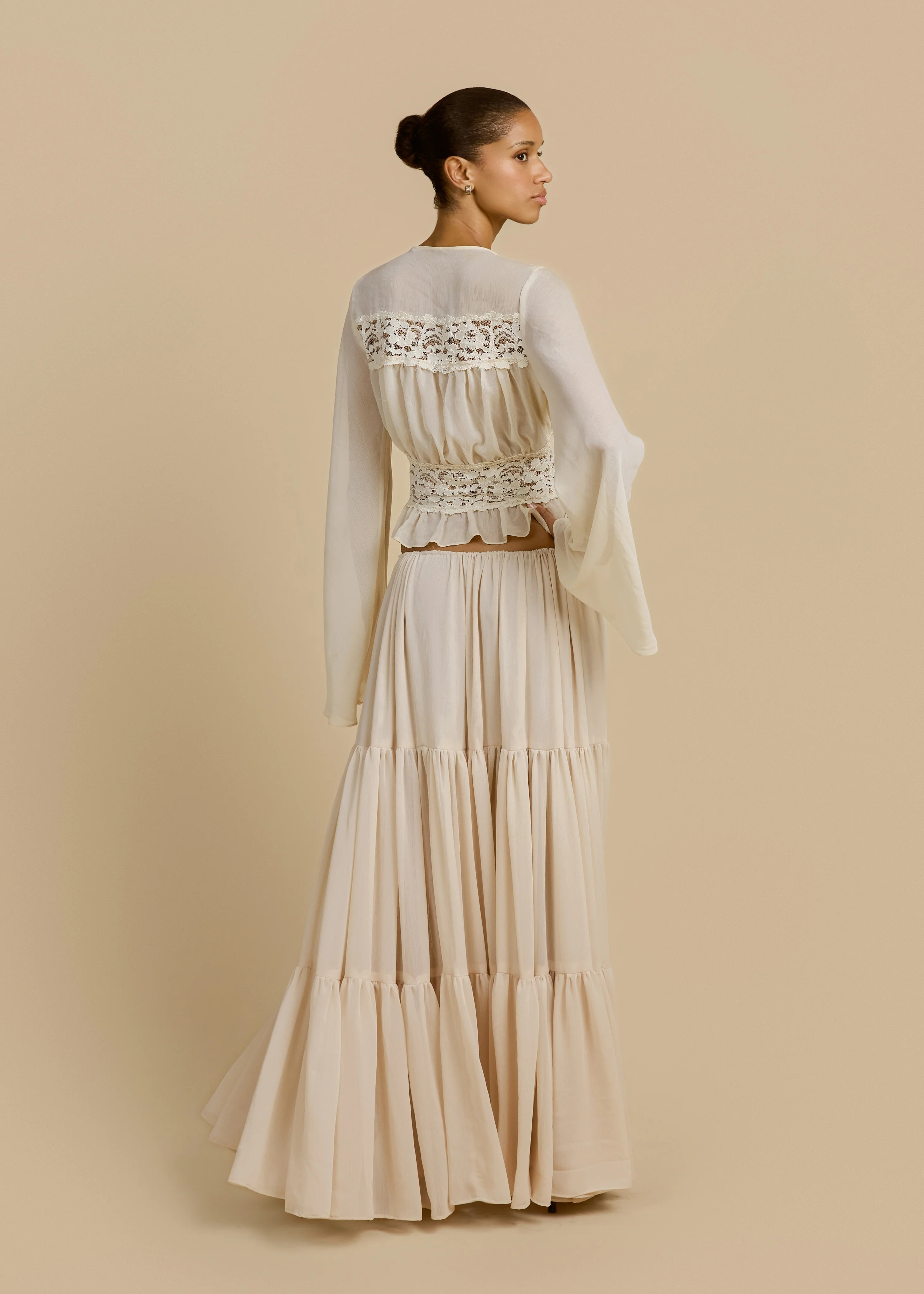 ALESSANDRA SKIRT IVORY - Image 11