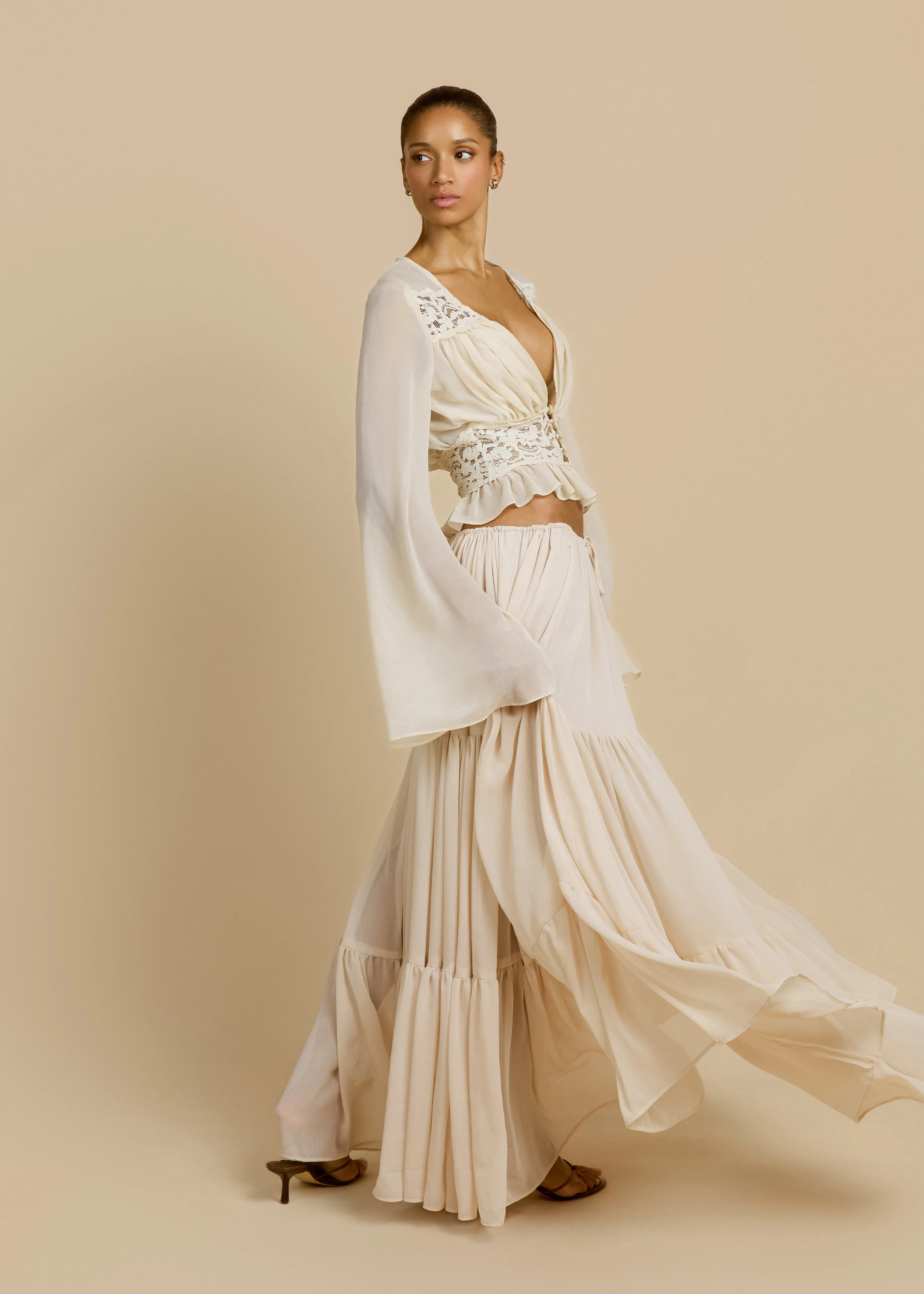 ALESSANDRA SKIRT IVORY - Image 13
