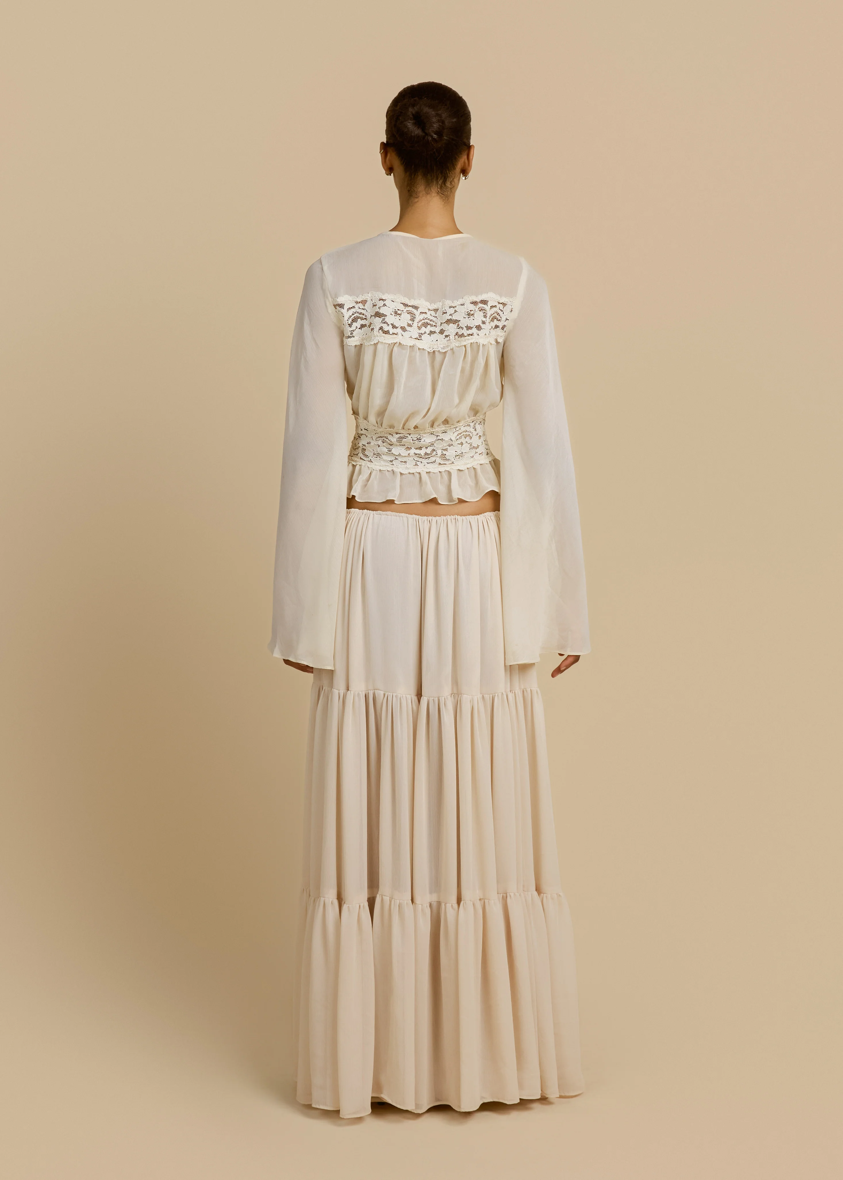 ALESSANDRA SKIRT IVORY - Image 8