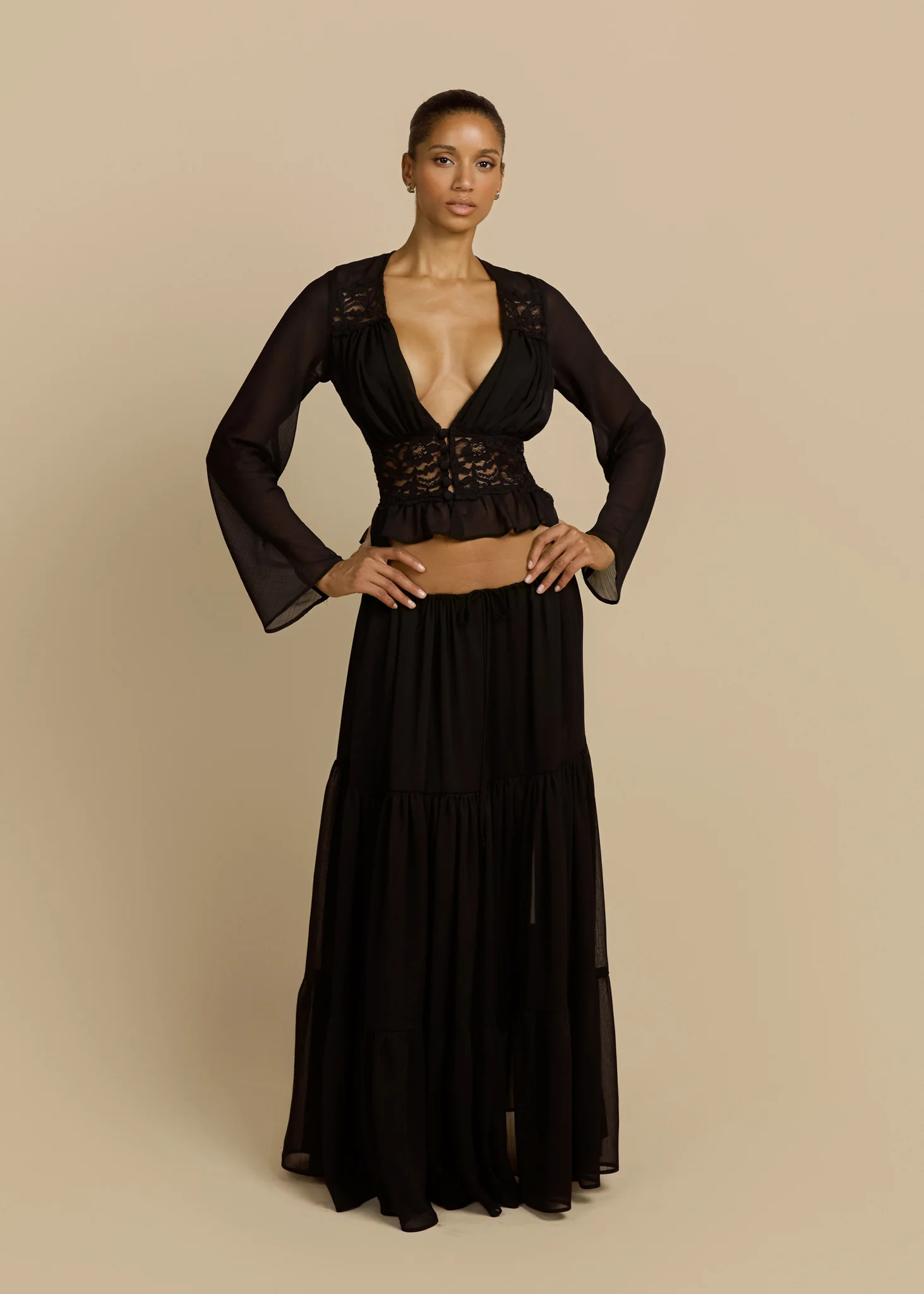 ALESSANDRA TOP BLACK - Image 3