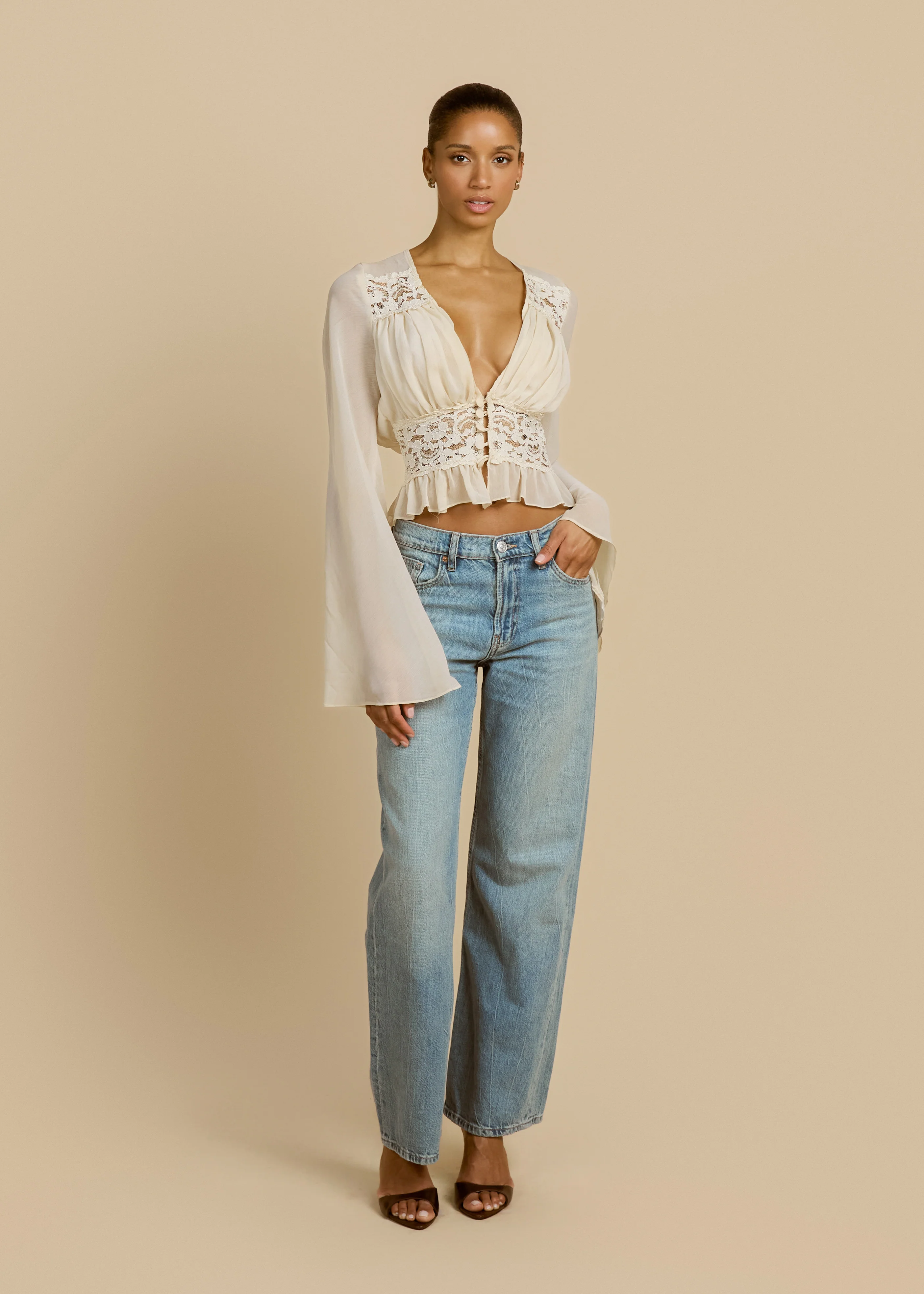 ALESSANDRA TOP IVORY - Image 4