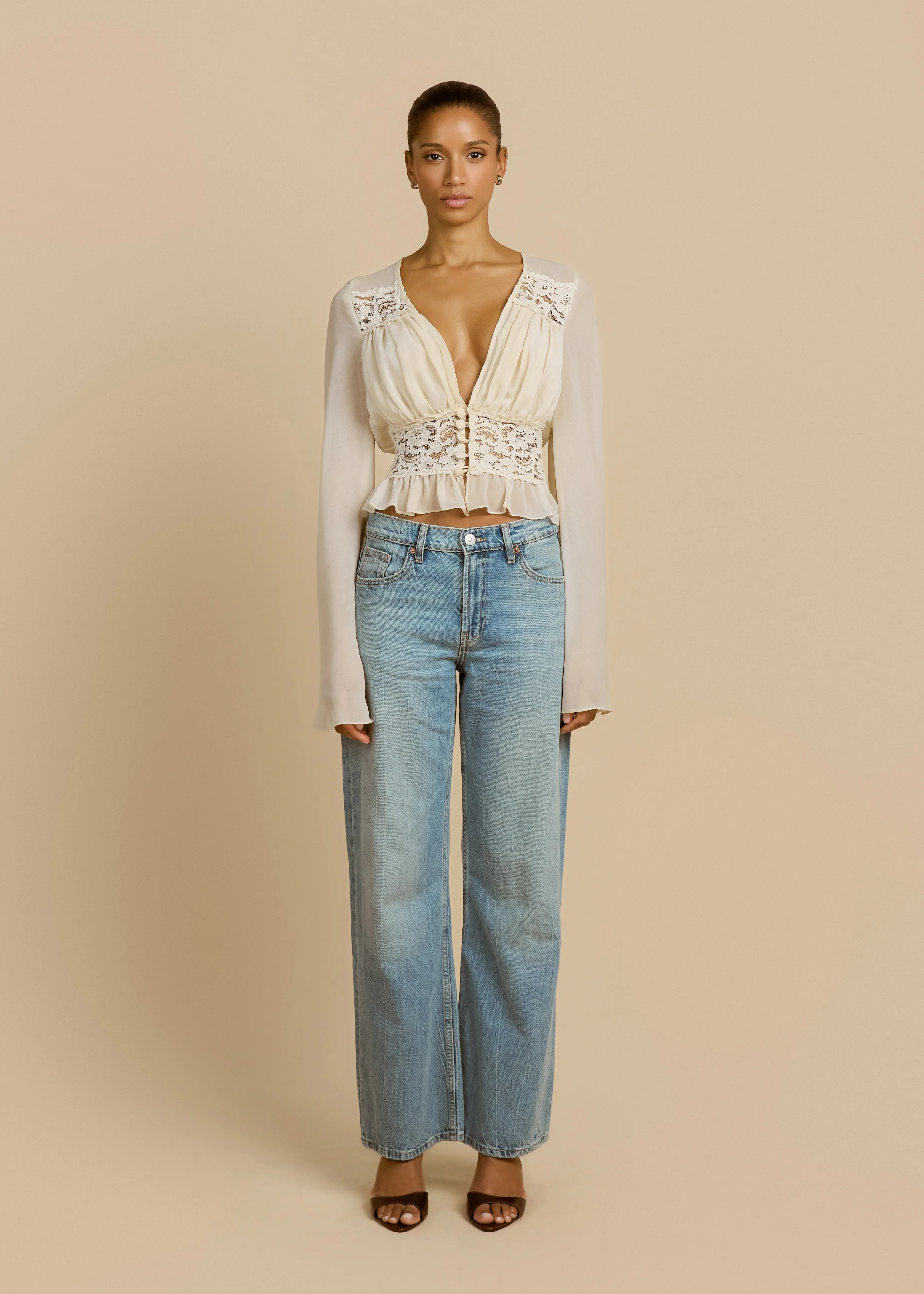 ALESSANDRA TOP IVORY - Image 9