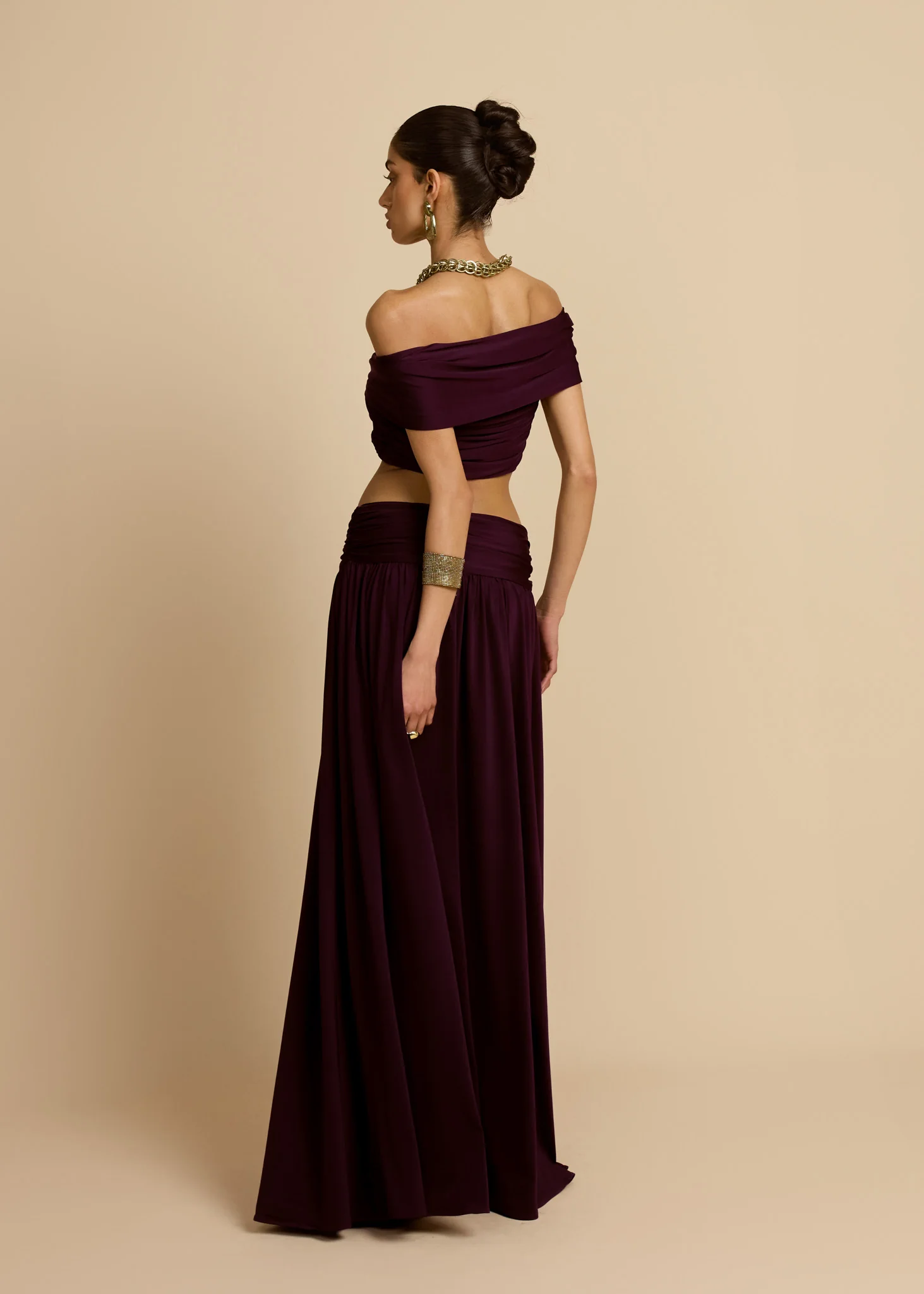 ALESSIA SKIRT PLUM - Image 6