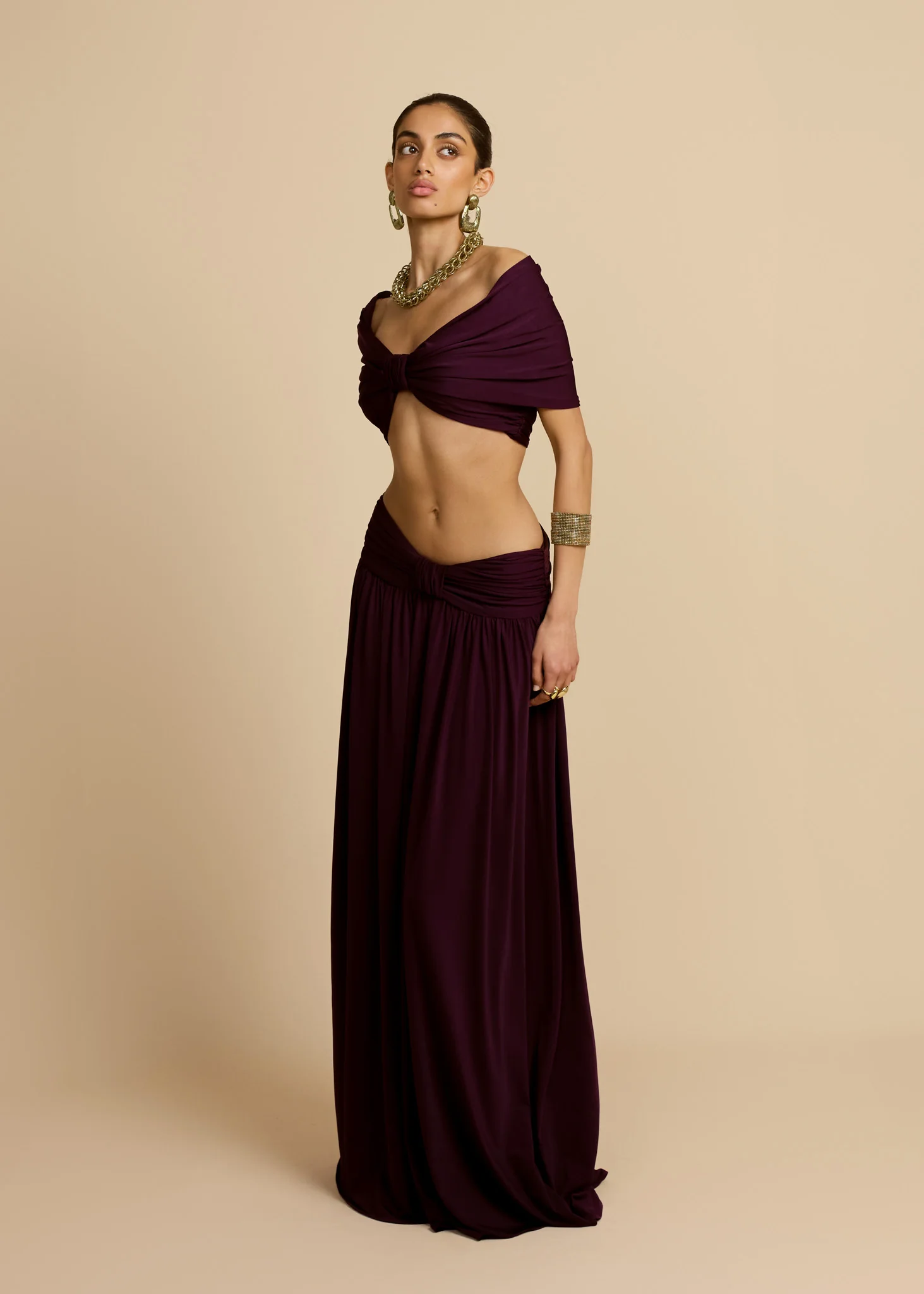 ALESSIA SKIRT PLUM - Image 7