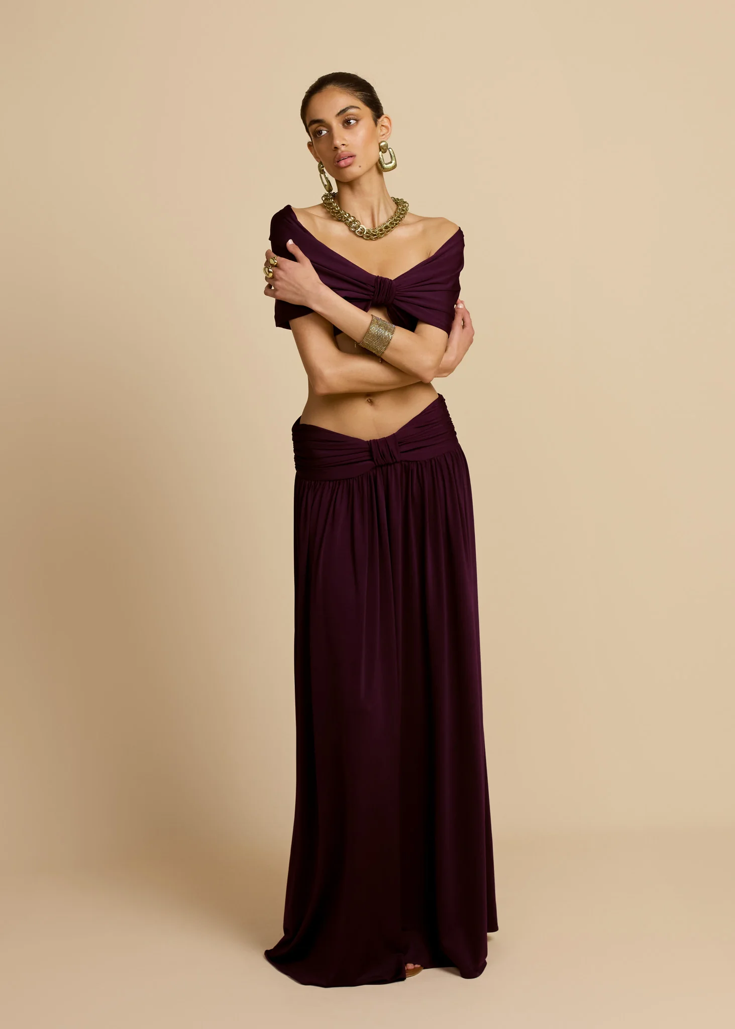 ALESSIA SKIRT PLUM - Image 8
