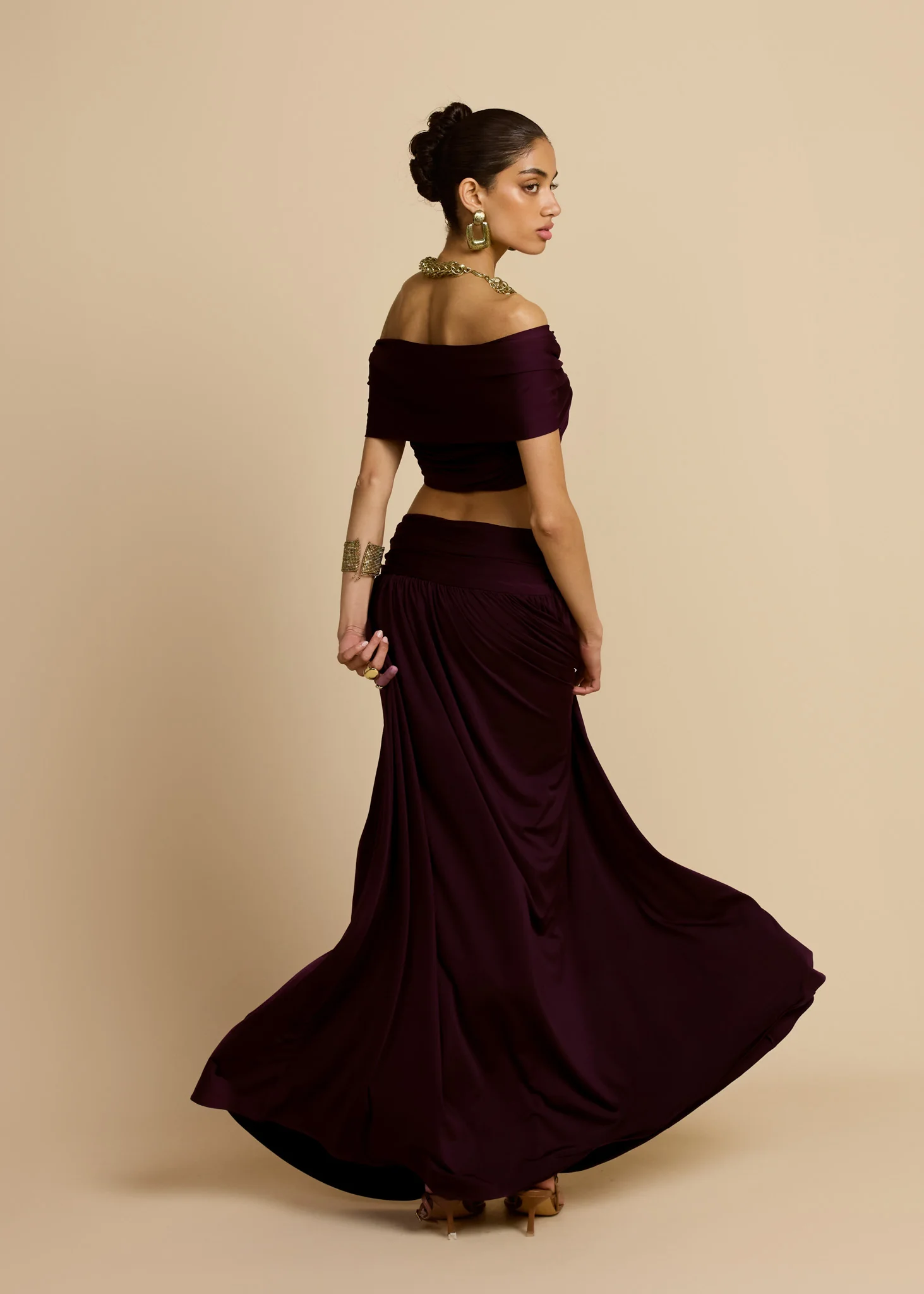 ALESSIA SKIRT PLUM - Image 9