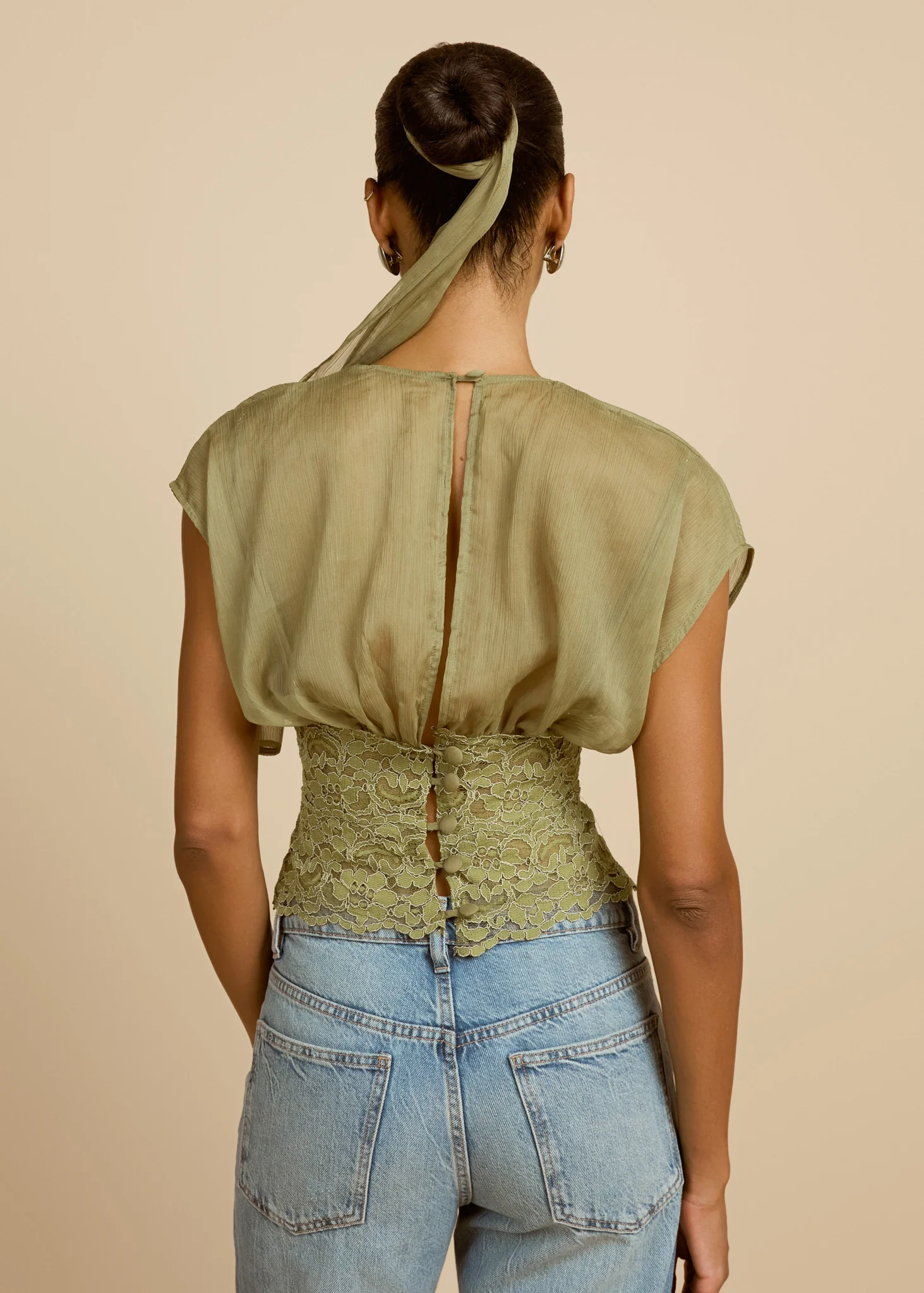 ALLEGRA TOP PISTACHIO - Image 8