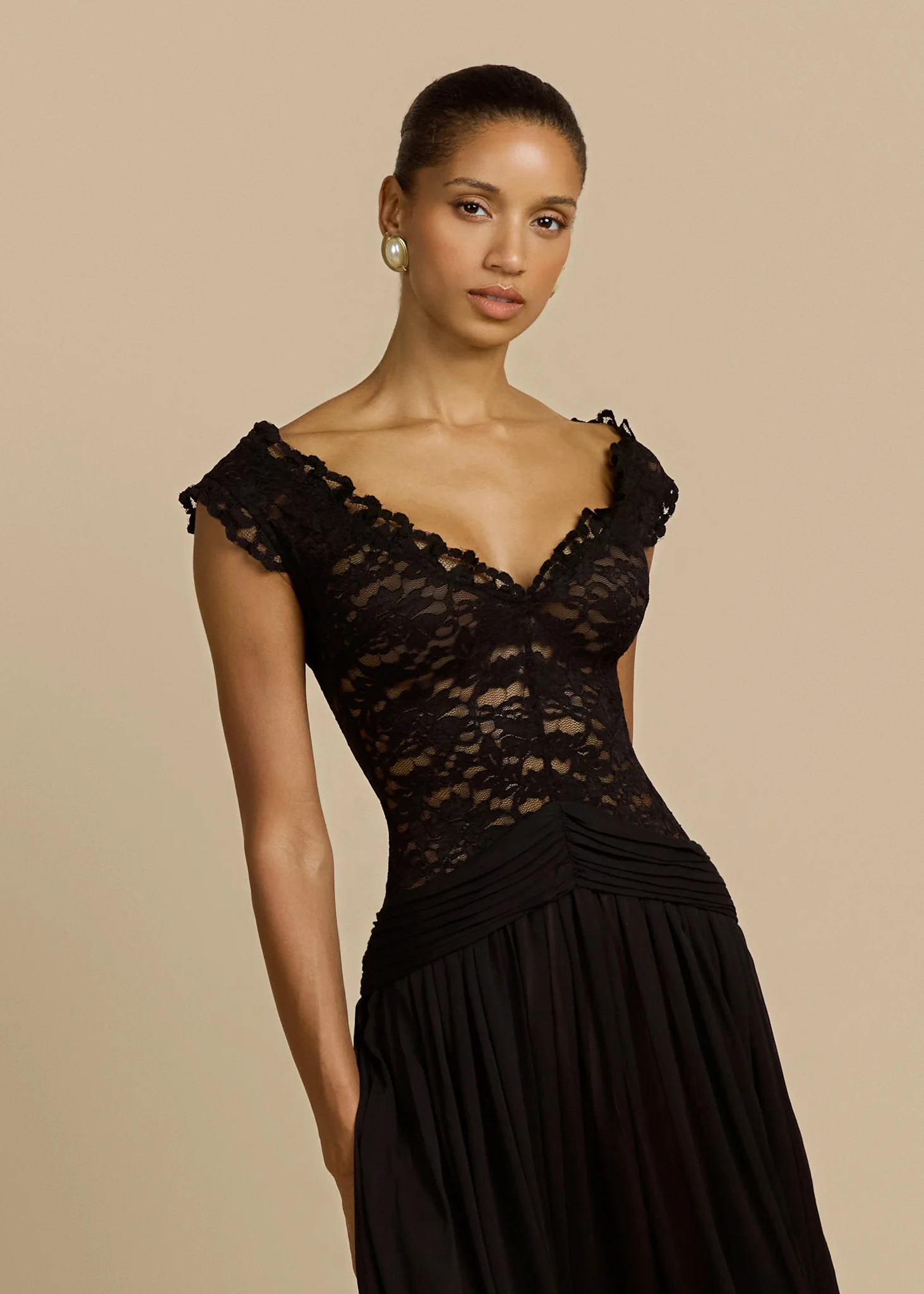 ARABELLA DRESS BLACK - Image 5