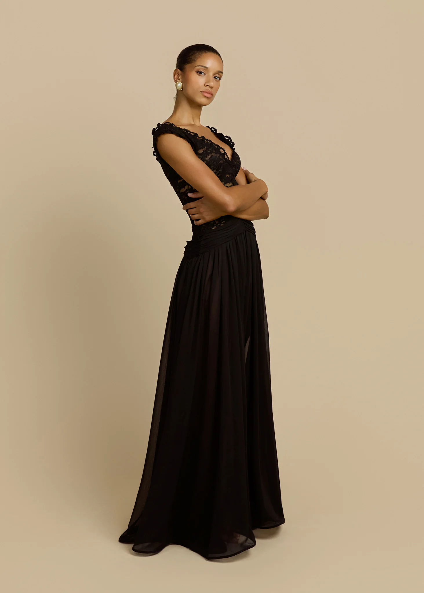 ARABELLA DRESS BLACK - Image 7