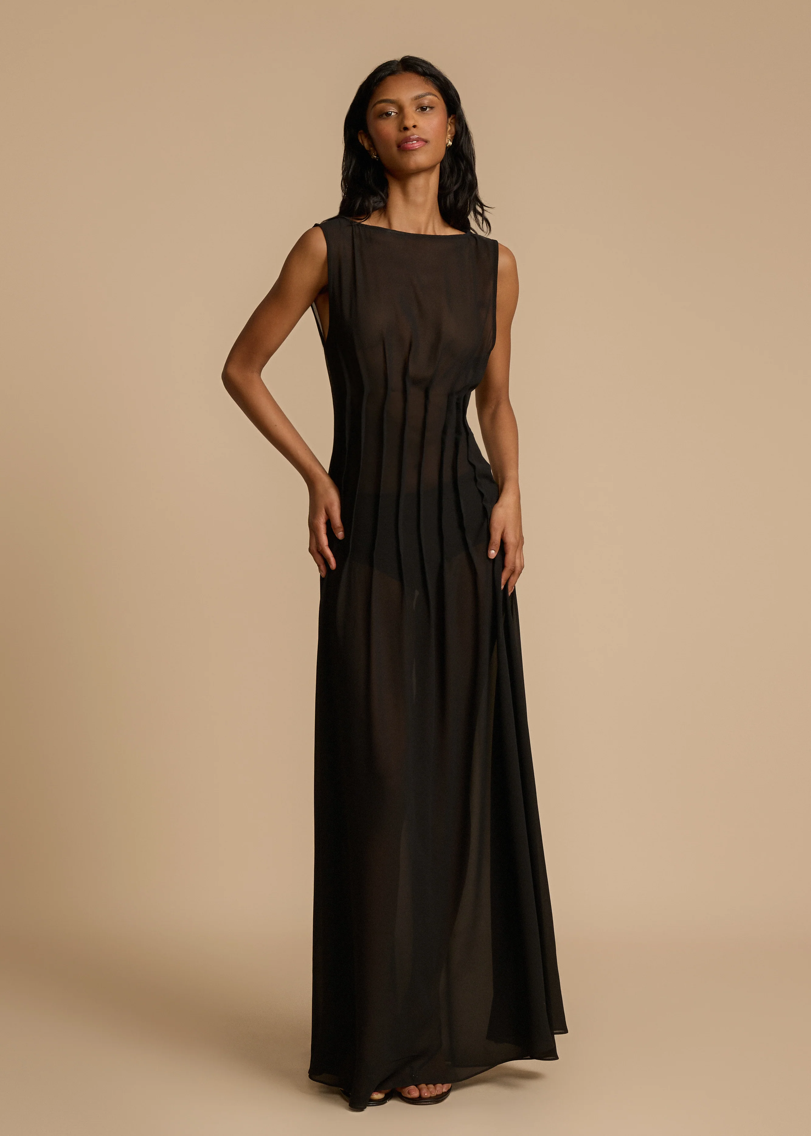AUDREY DRESS BLACK - Image 4