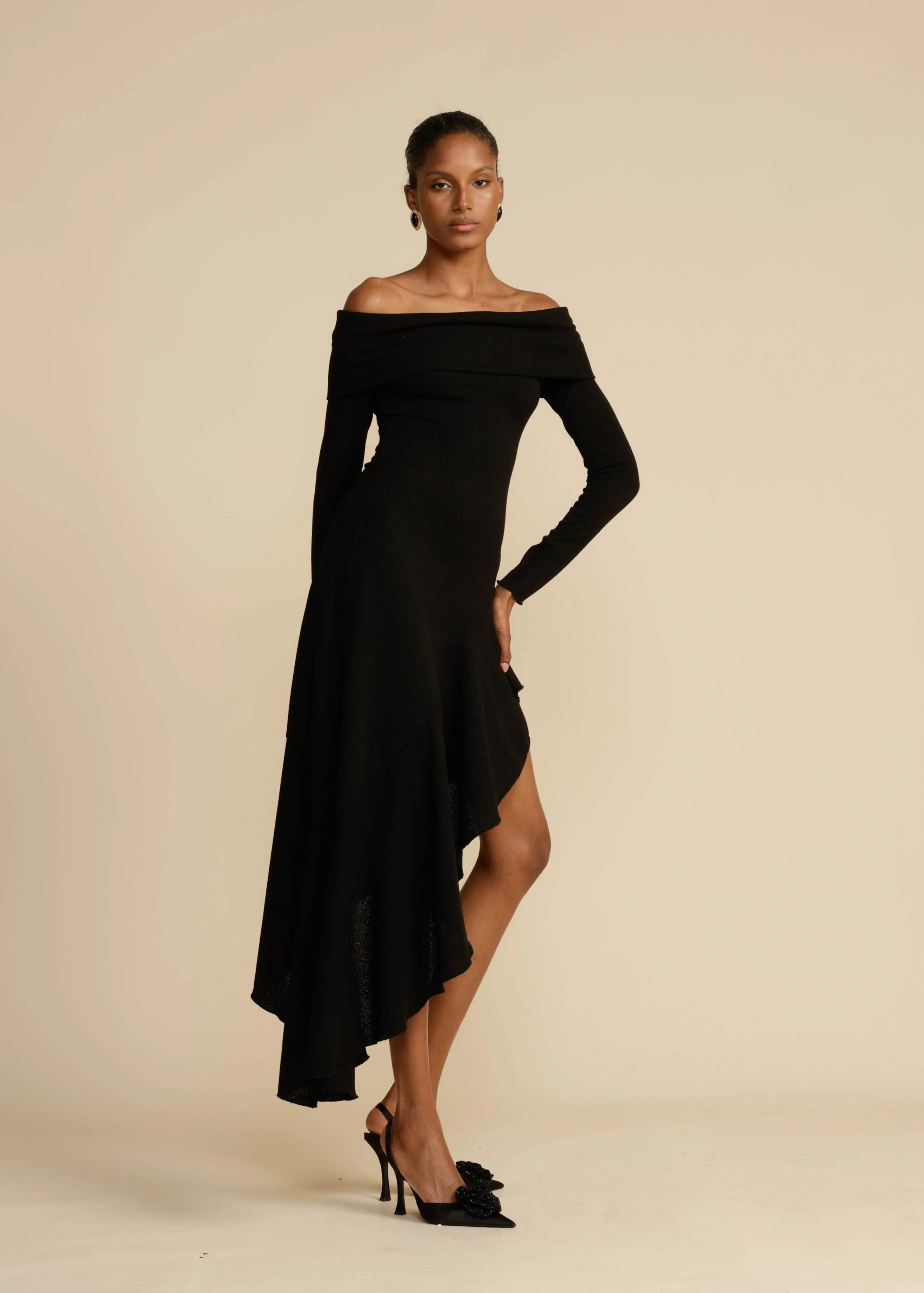 BELLA DRESS BLACK - Image 3