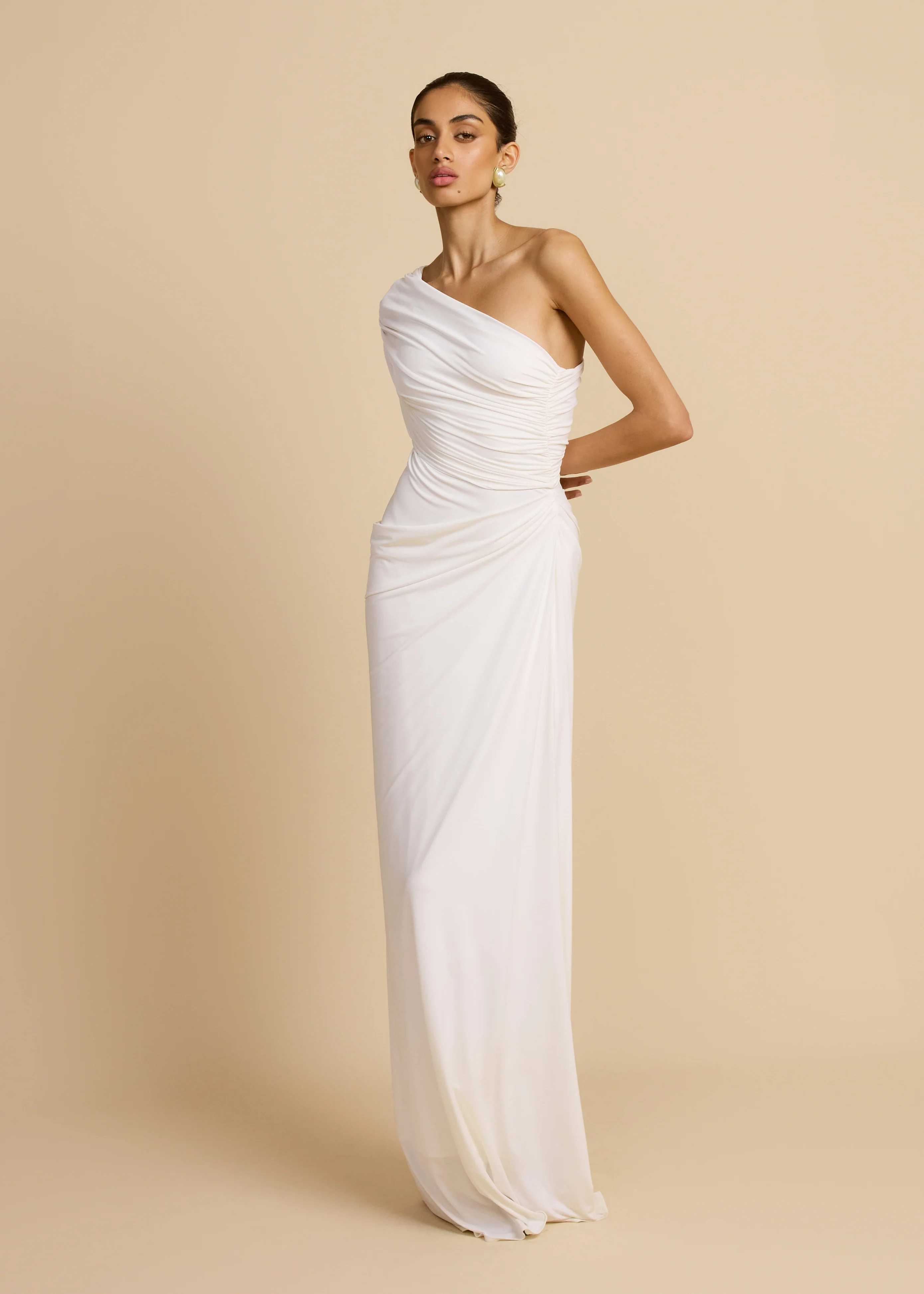 CHANTAL DRESS WHITE - Image 3