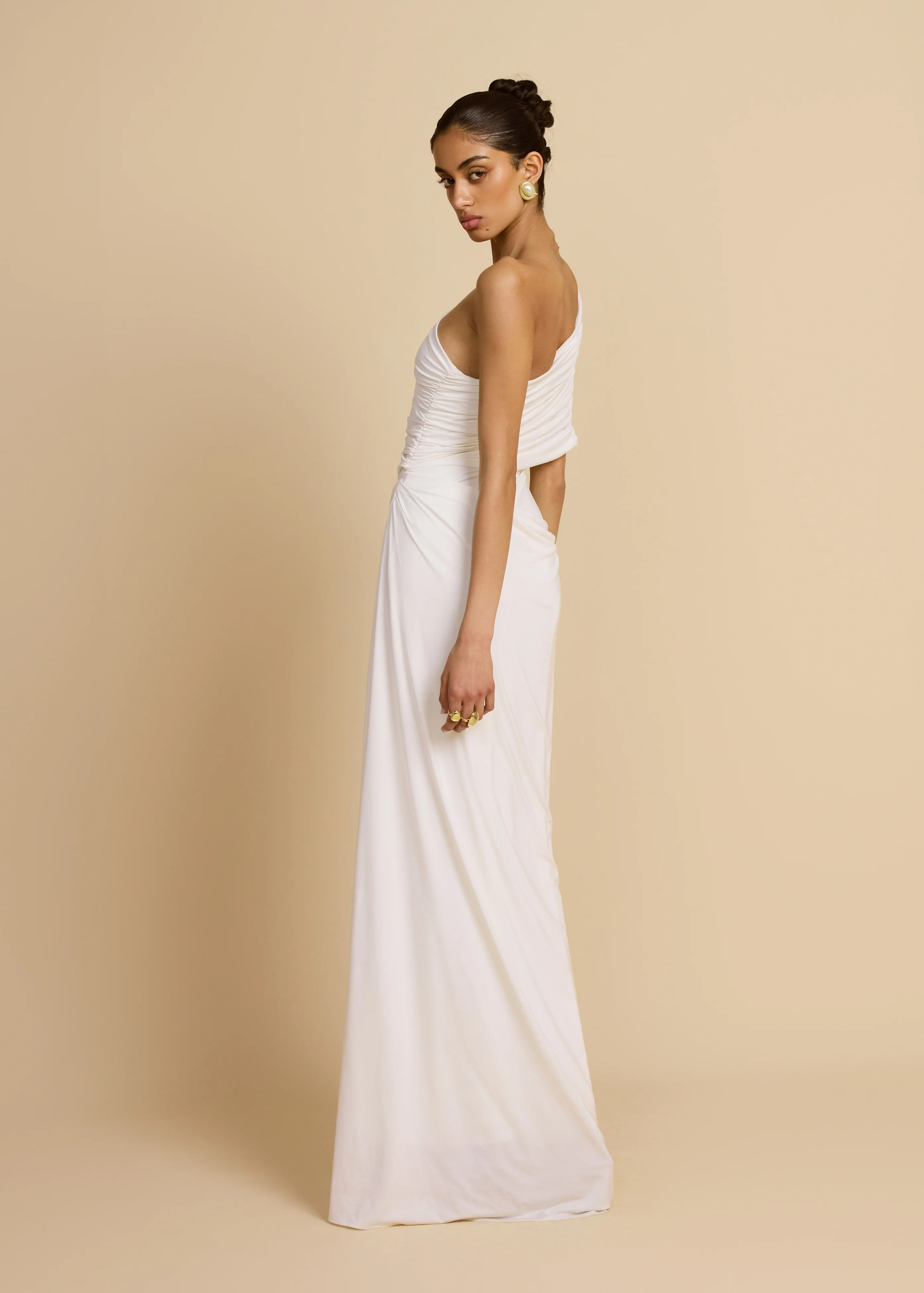 CHANTAL DRESS WHITE - Image 5