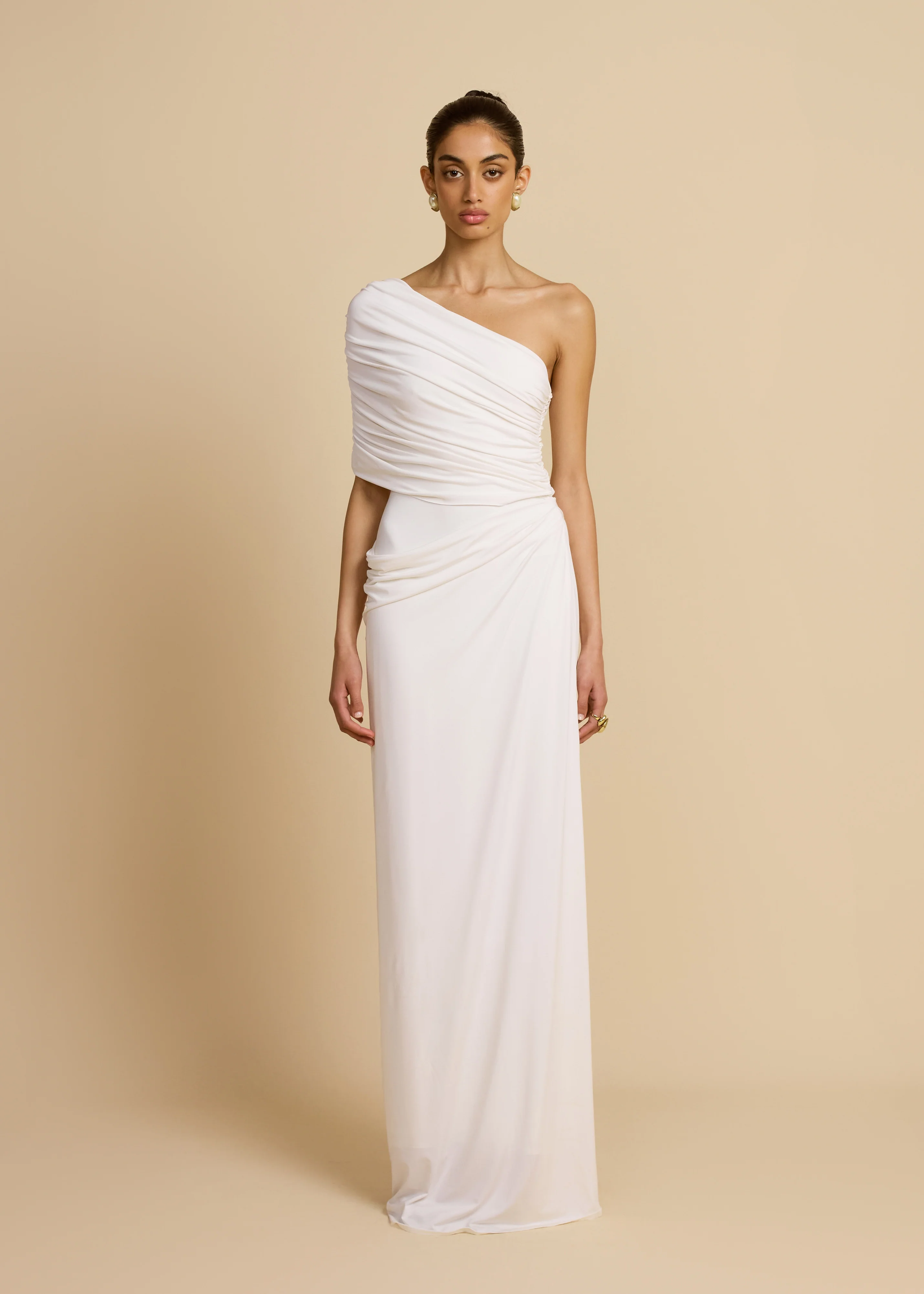 CHANTAL DRESS WHITE - Image 9