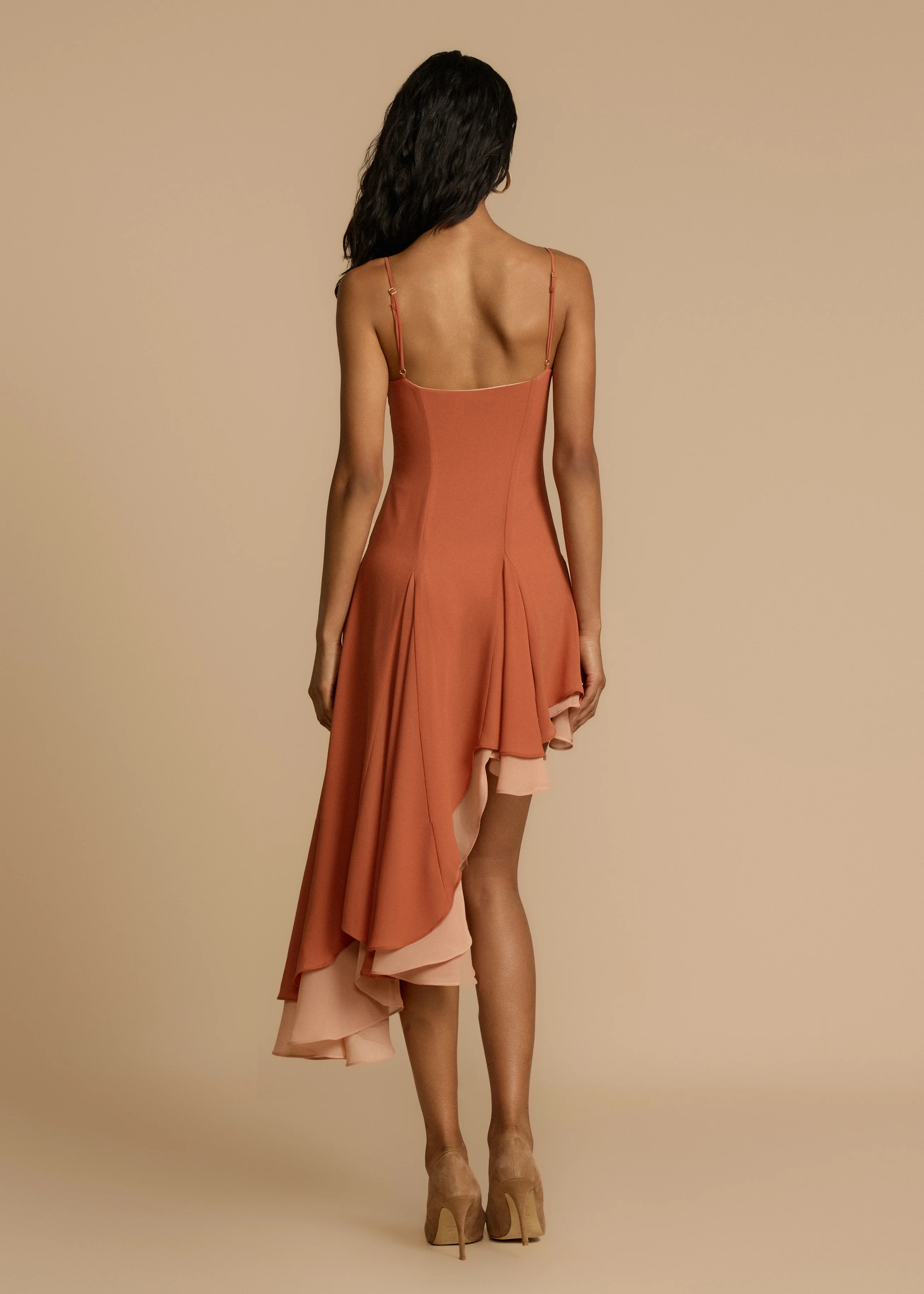 DANA DRESS PEACH - Image 4