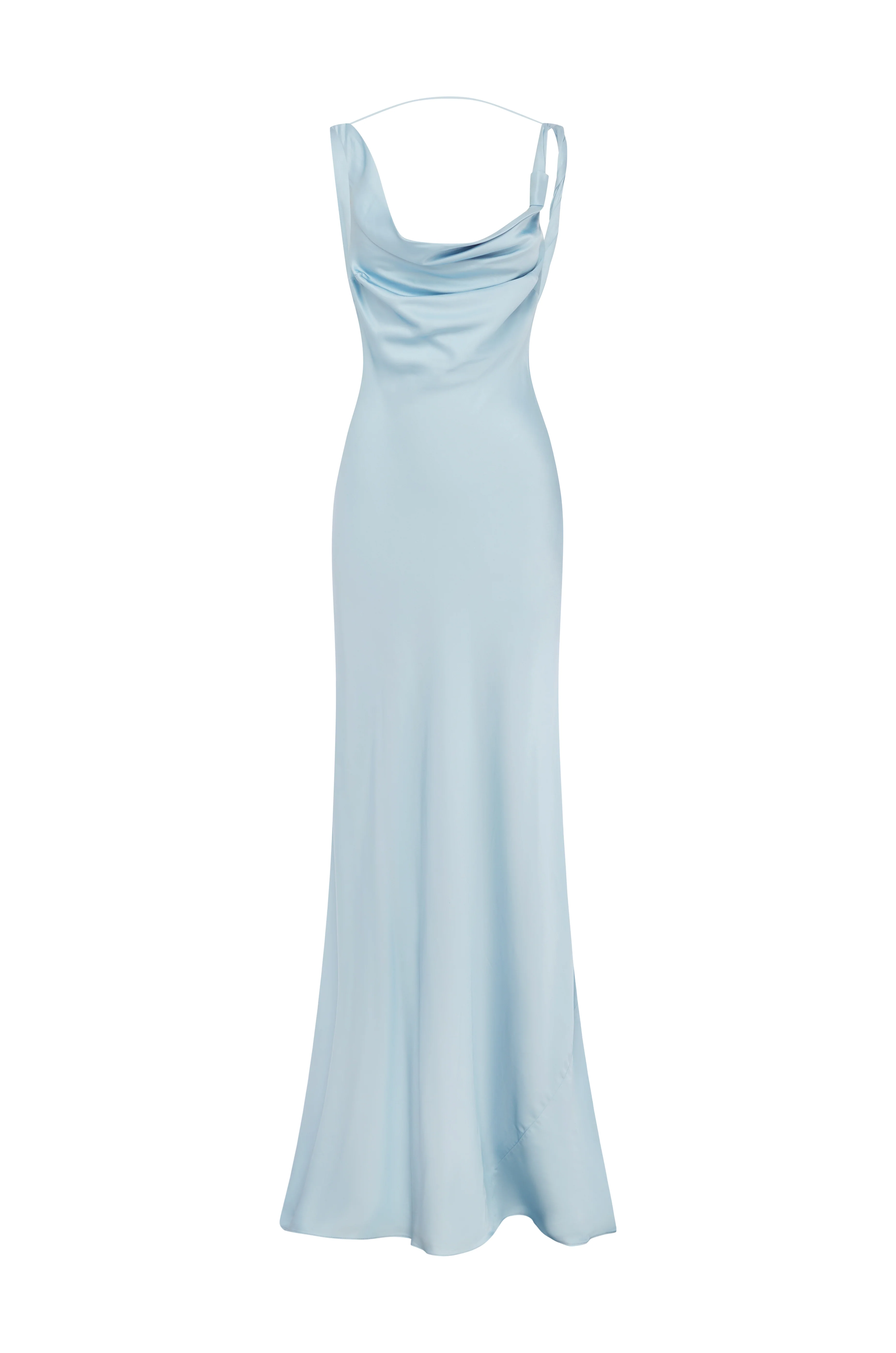 DARCY DRESS SKY BLUE - Image 11