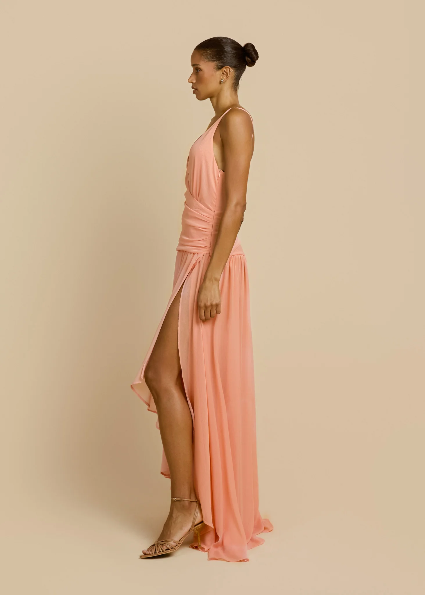 DELILAH DRESS PEACH - Image 5
