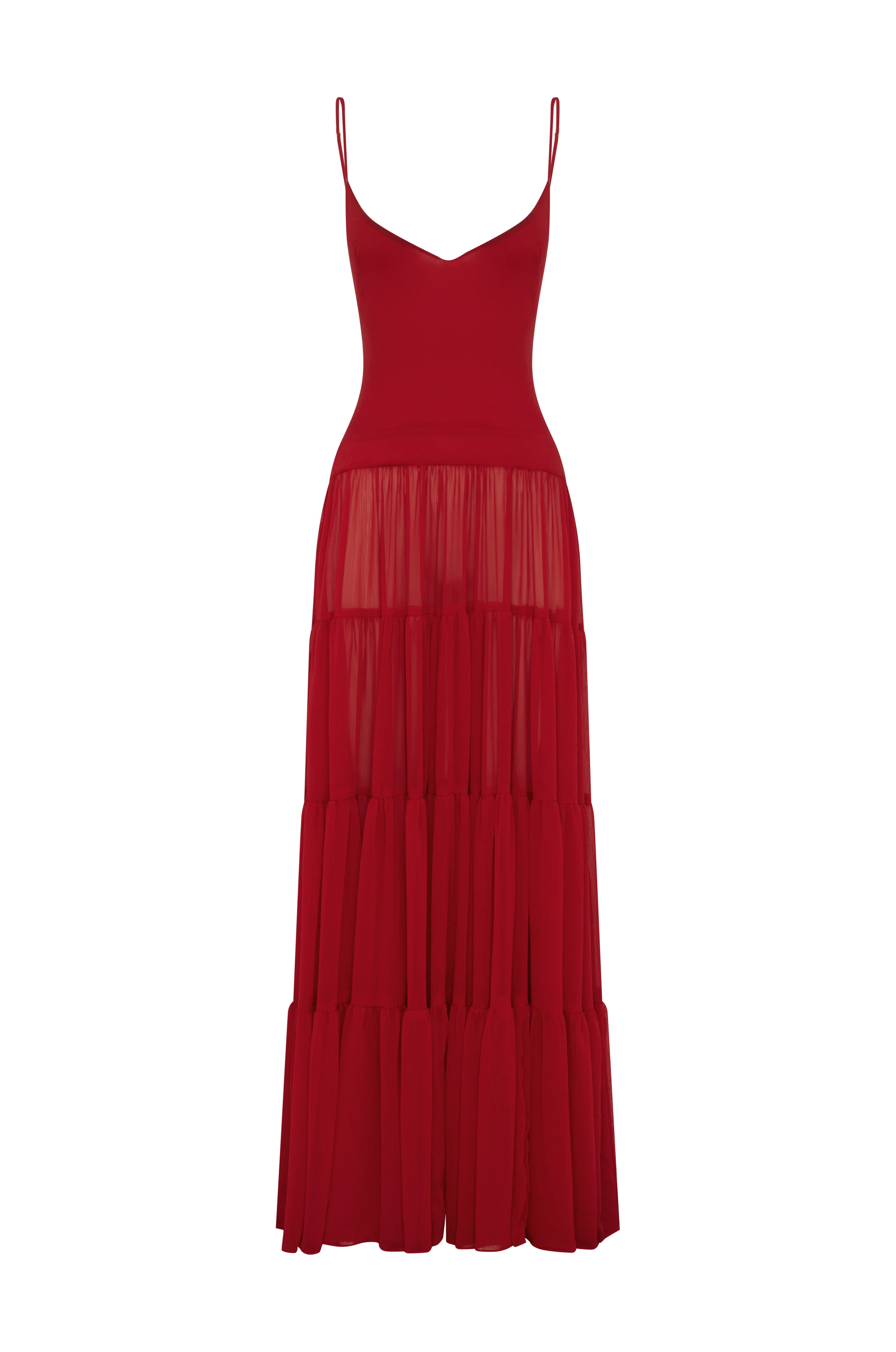 DELPHINA DRESS RED - Image 12