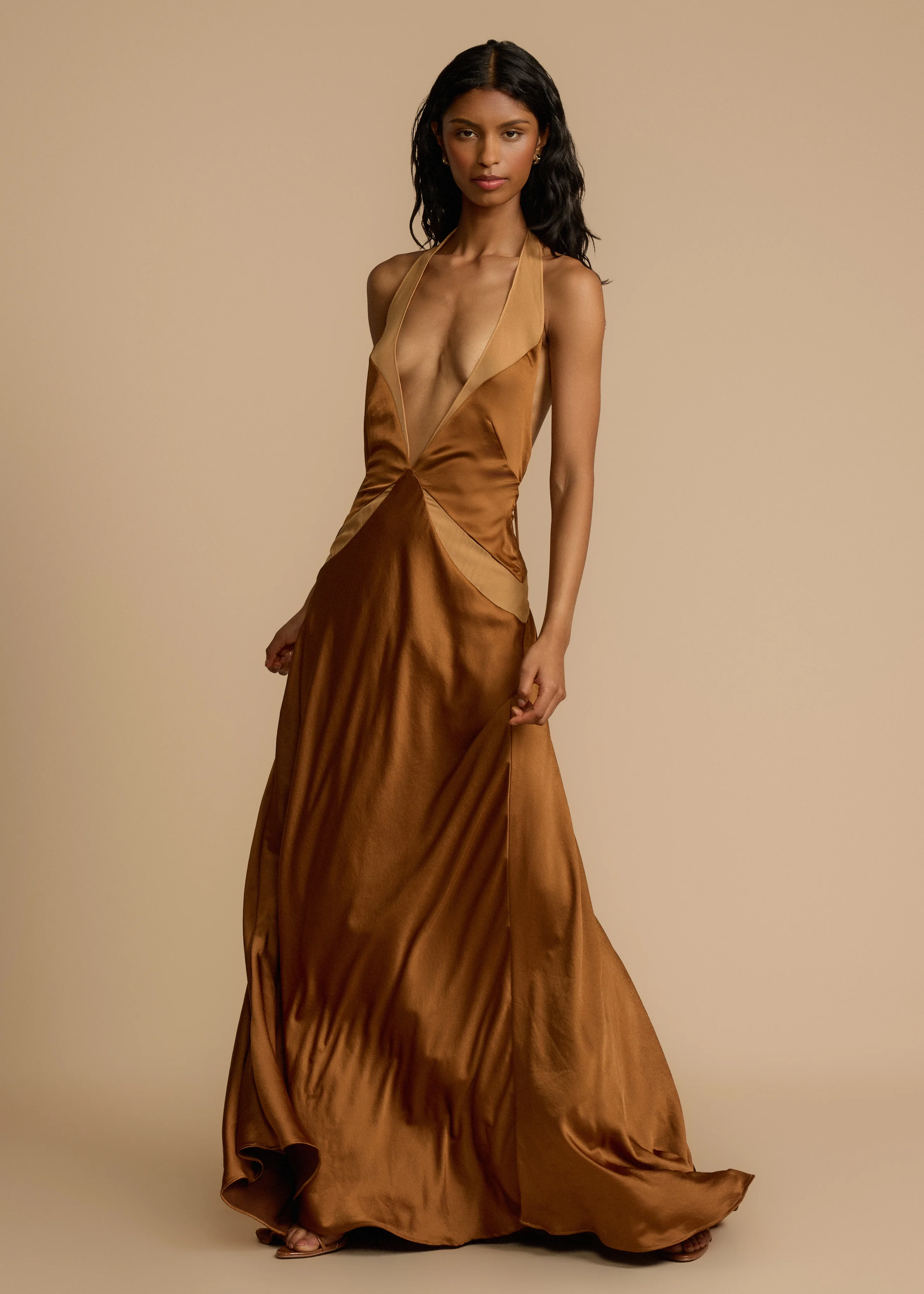 DEVORA DRESS TOFFEE - Image 7