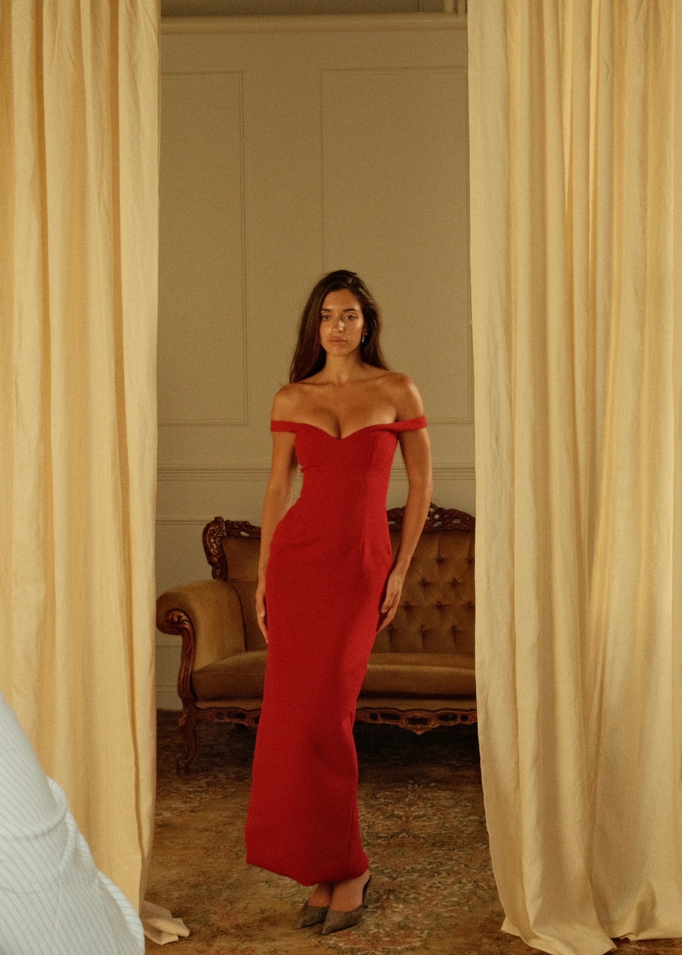 ELLERY DRESS RED - Image 5