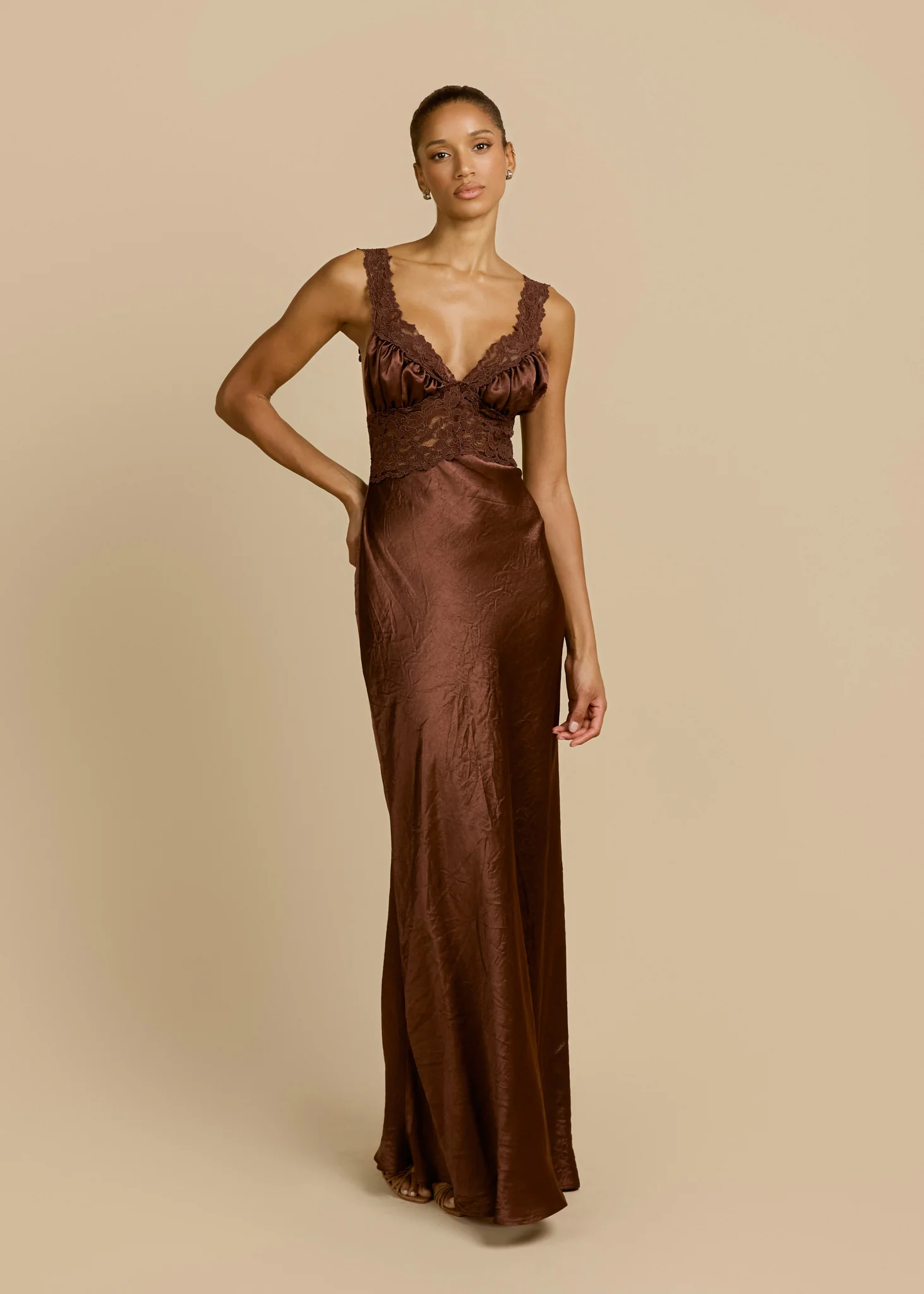EVELINE DRESS CACAO - Image 6