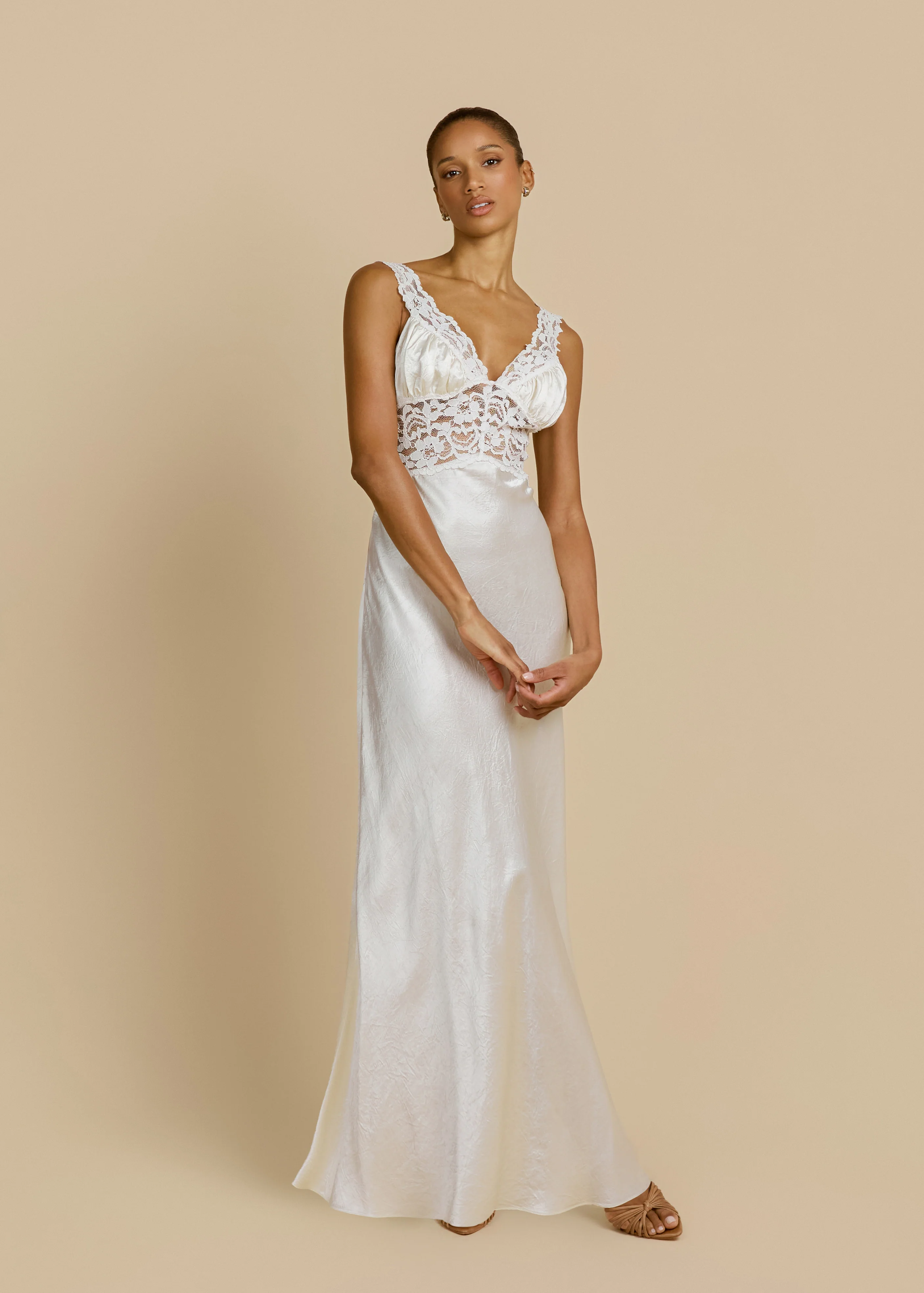 EVELINE DRESS IVORY - Image 3