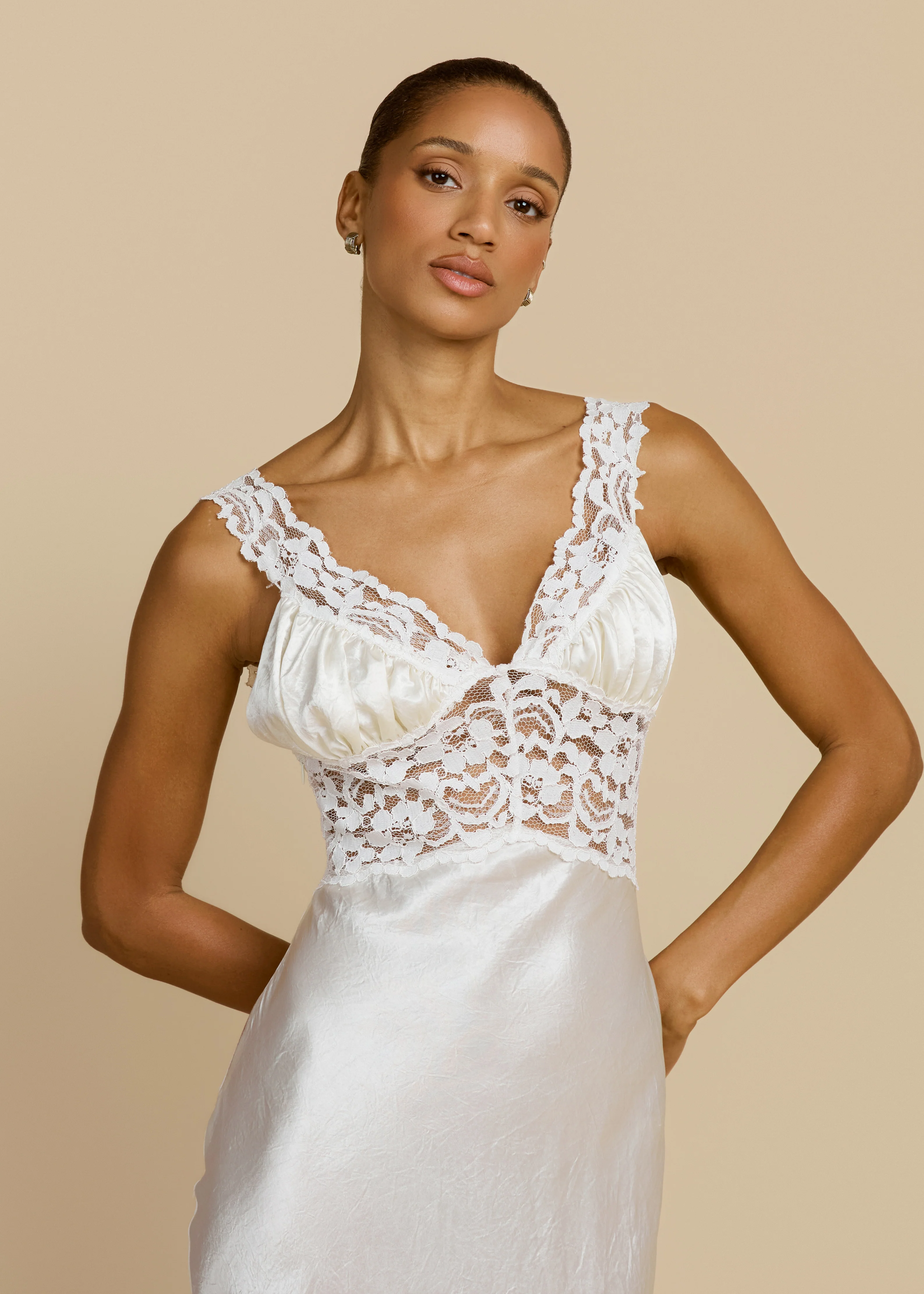EVELINE DRESS IVORY - Image 4