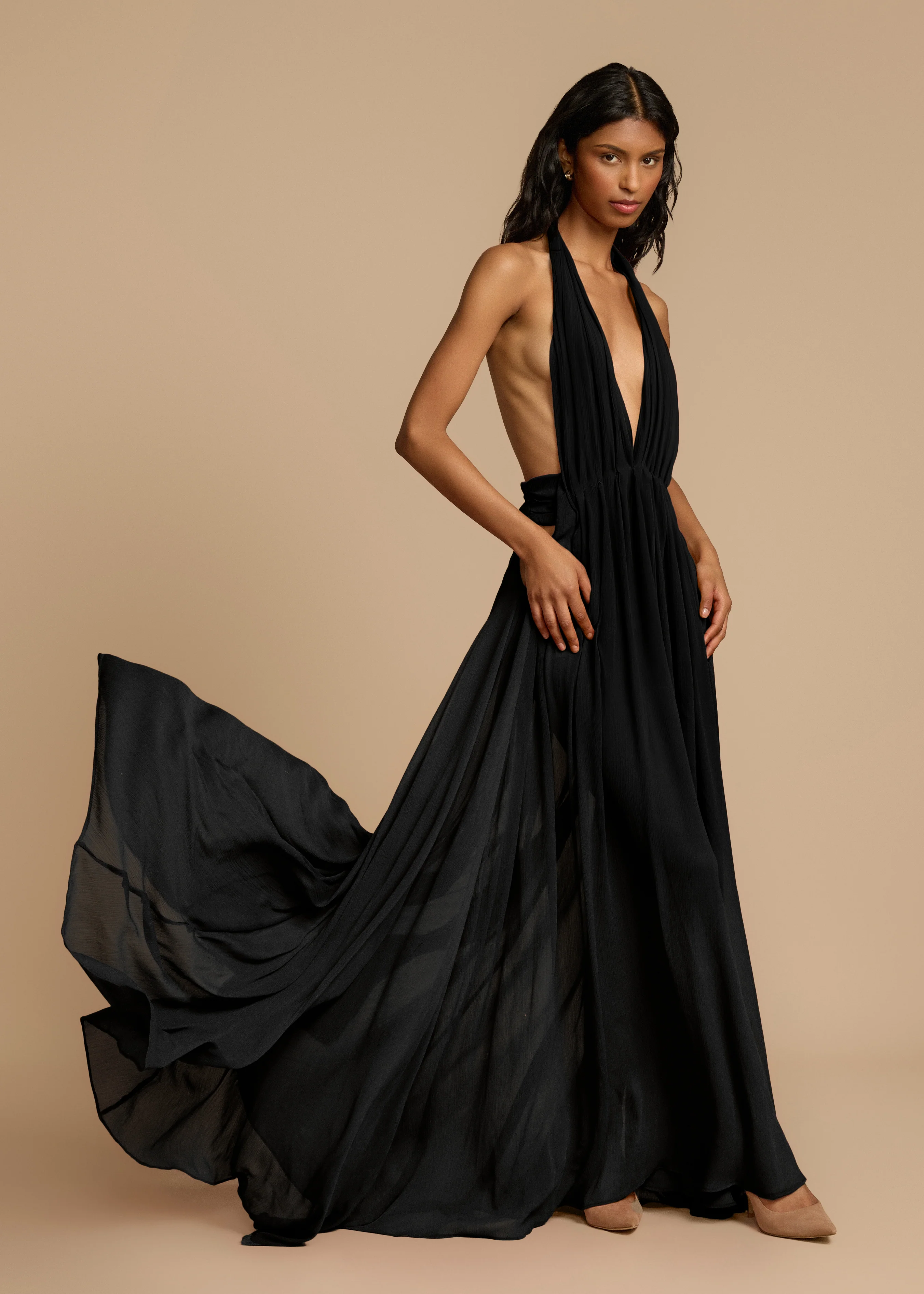 FLORENCE DRESS BLACK - Image 3