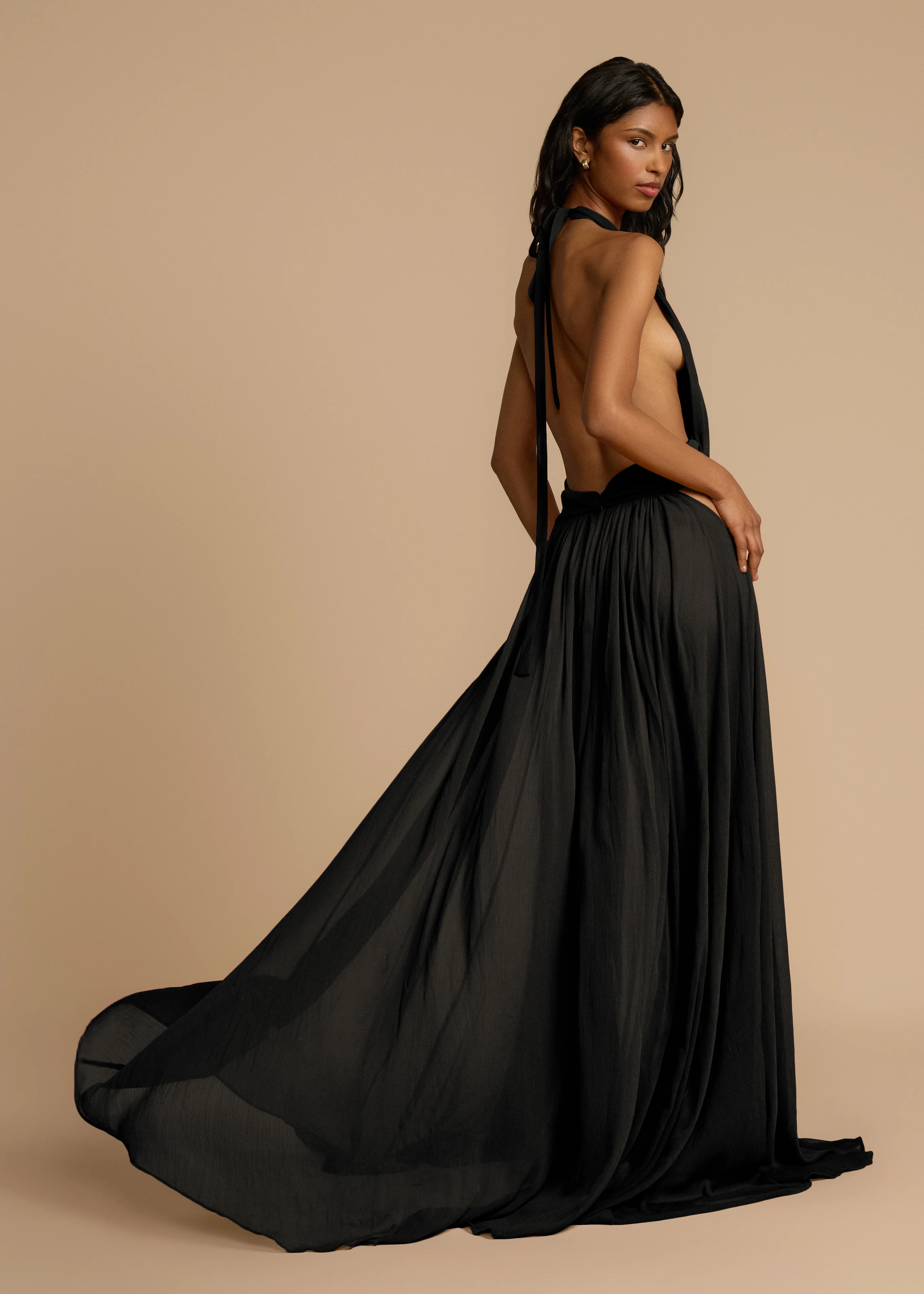 FLORENCE DRESS BLACK - Image 4