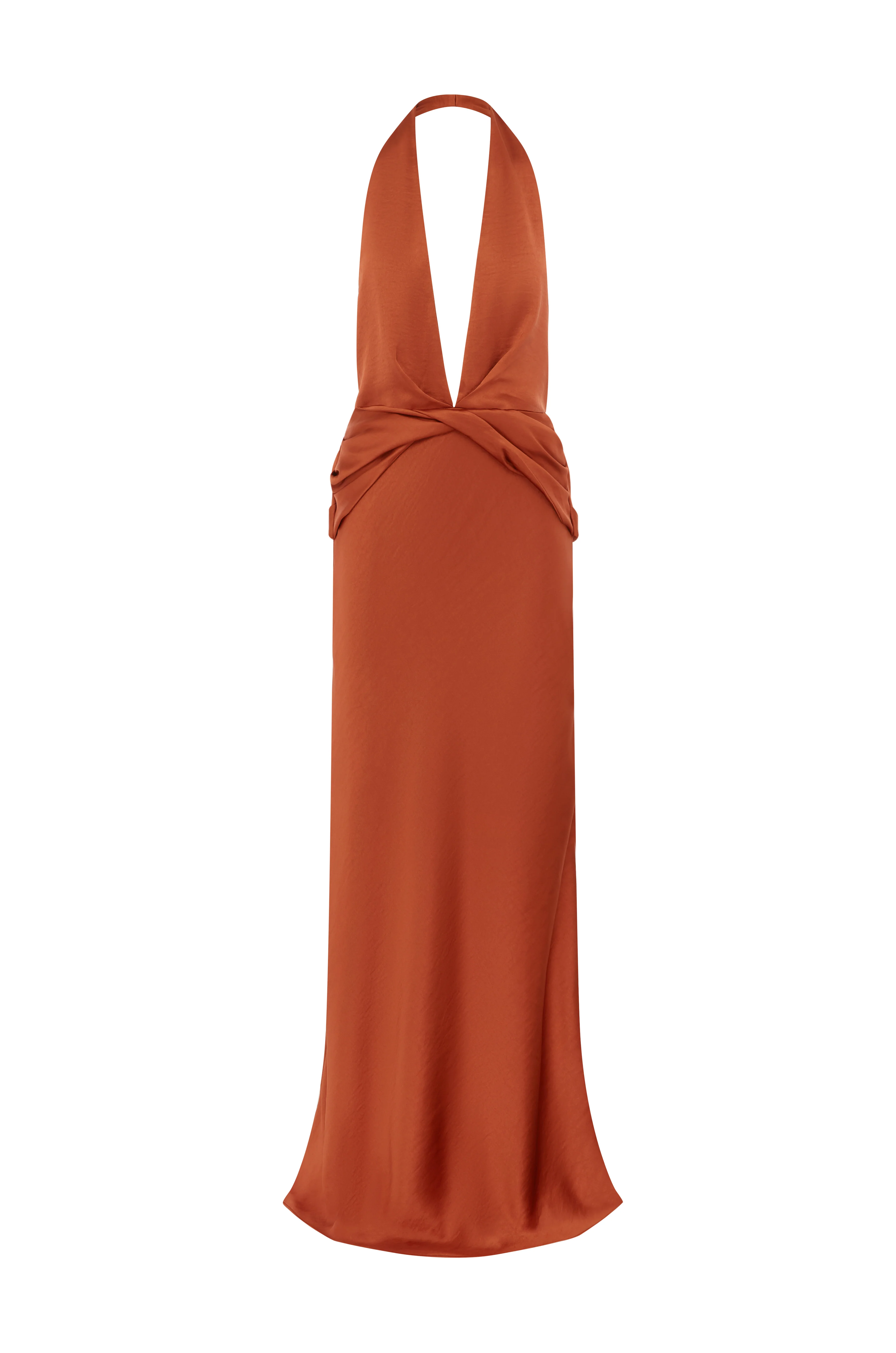 FRANCESCA DRESS RUST - Image 11