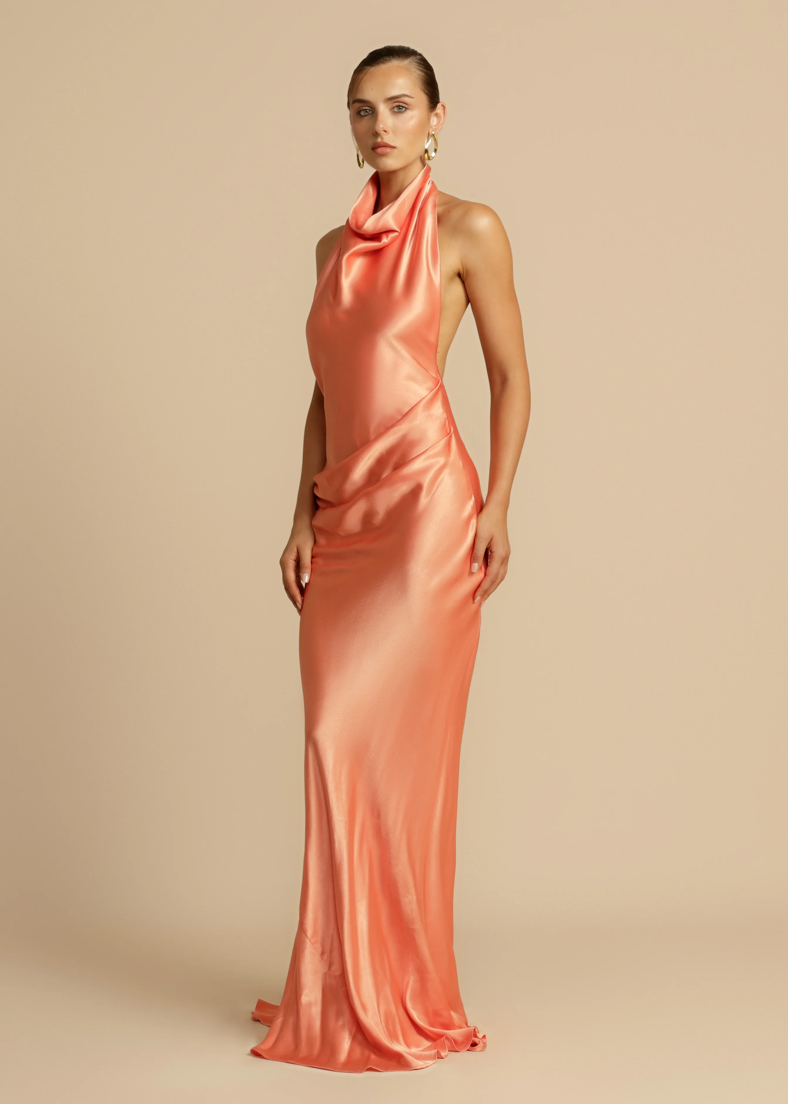GAIA DRESS PAPAYA - Image 7