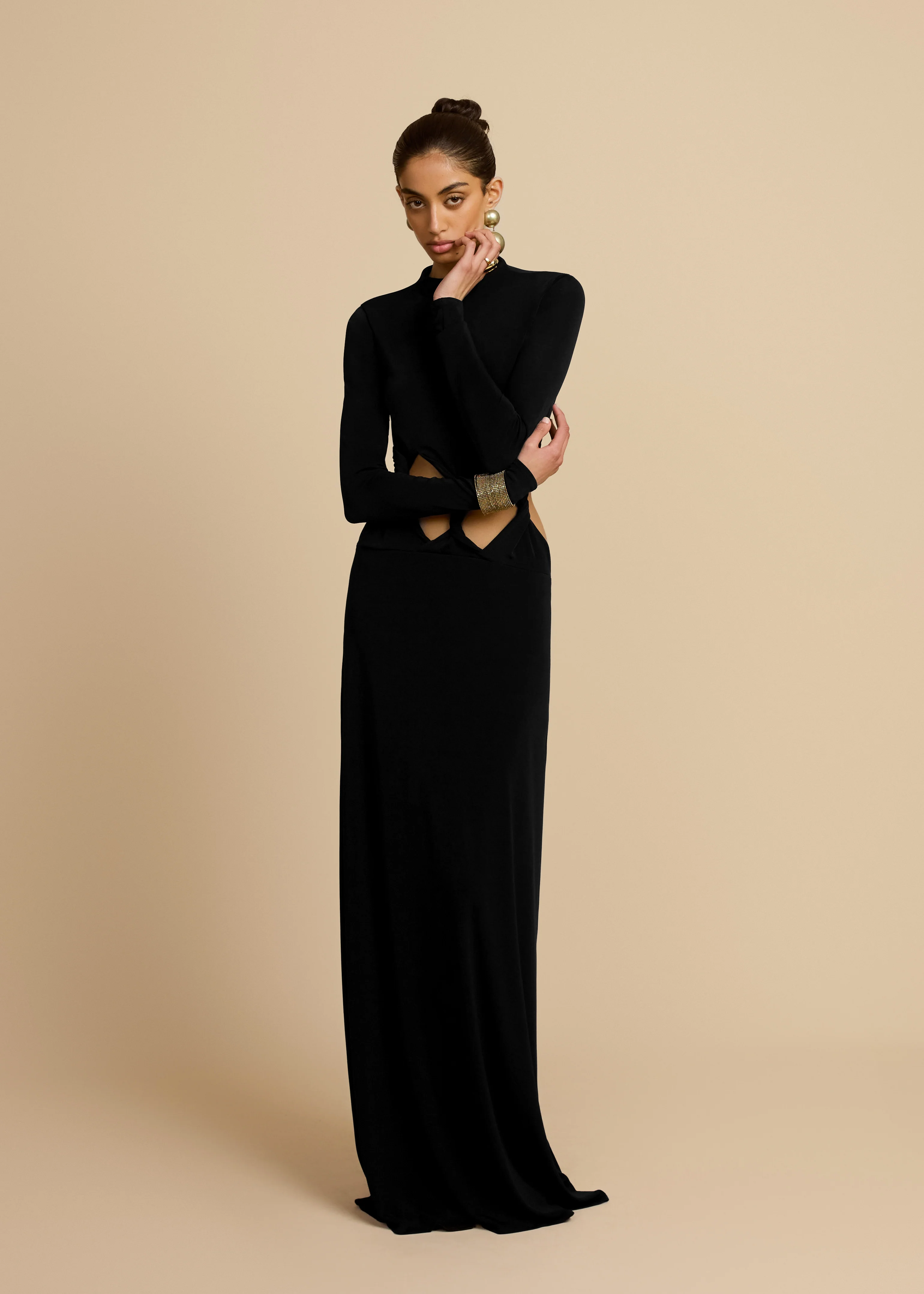 GISELLA DRESS BLACK - Image 10