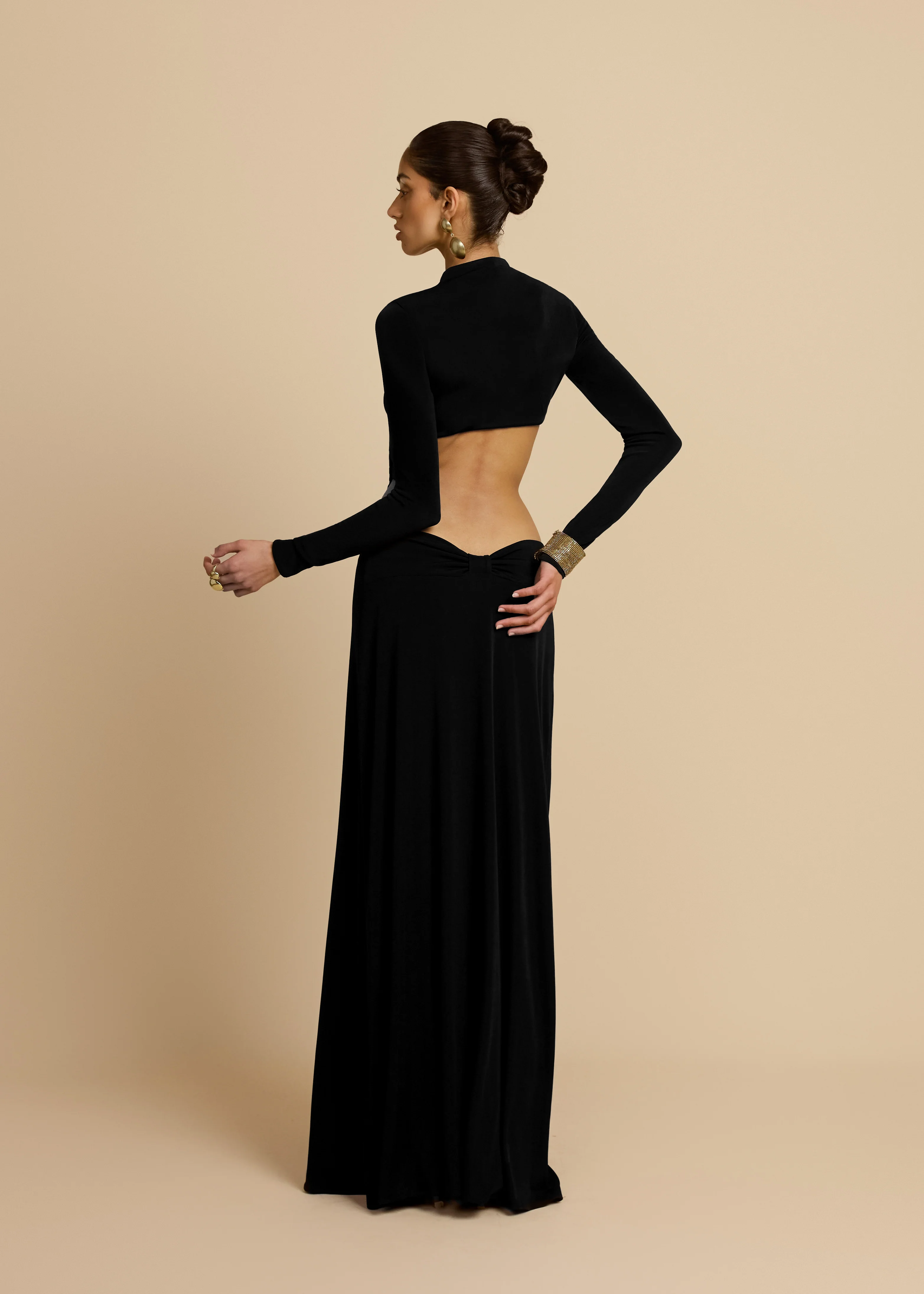 GISELLA DRESS BLACK - Image 6