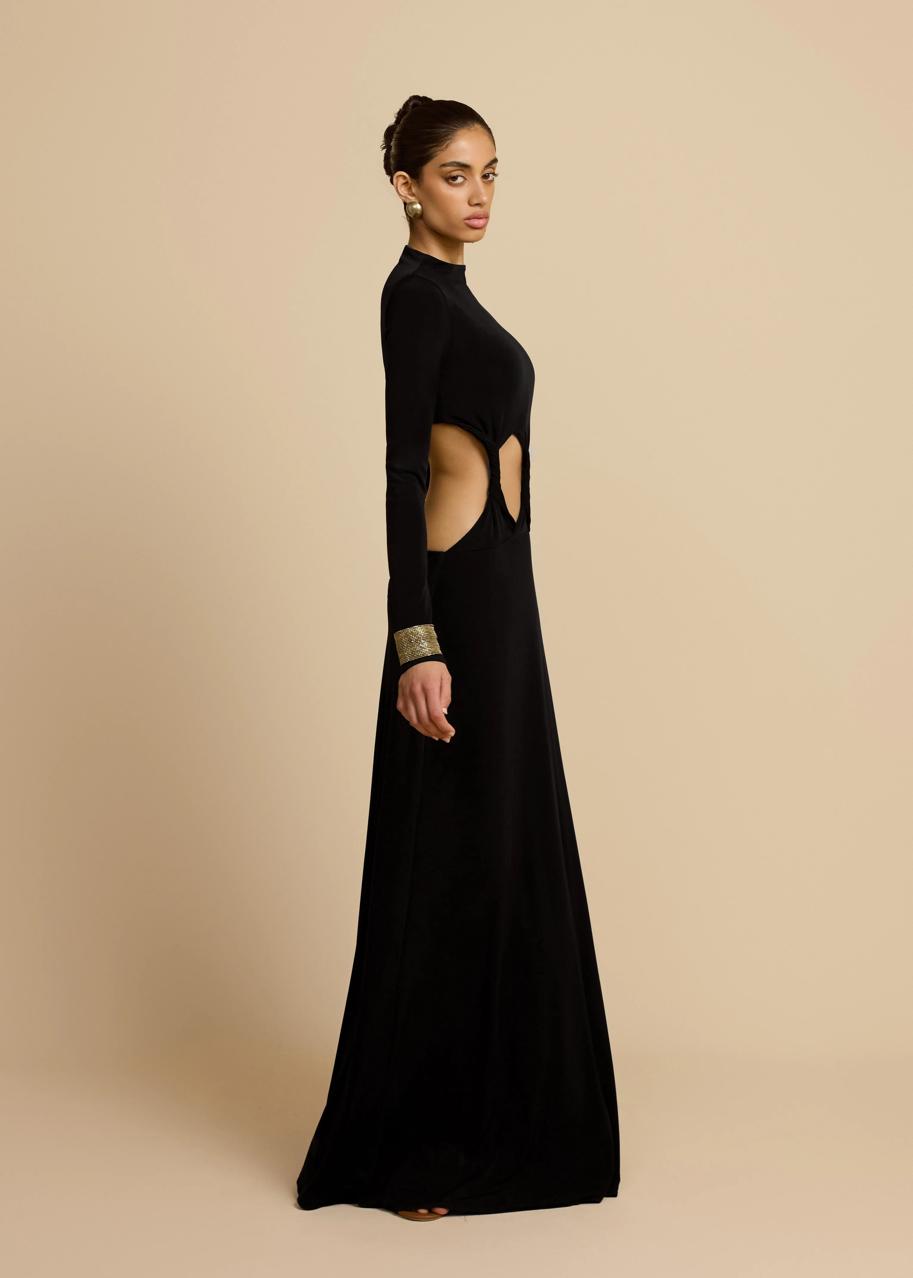 GISELLA DRESS BLACK - Image 7