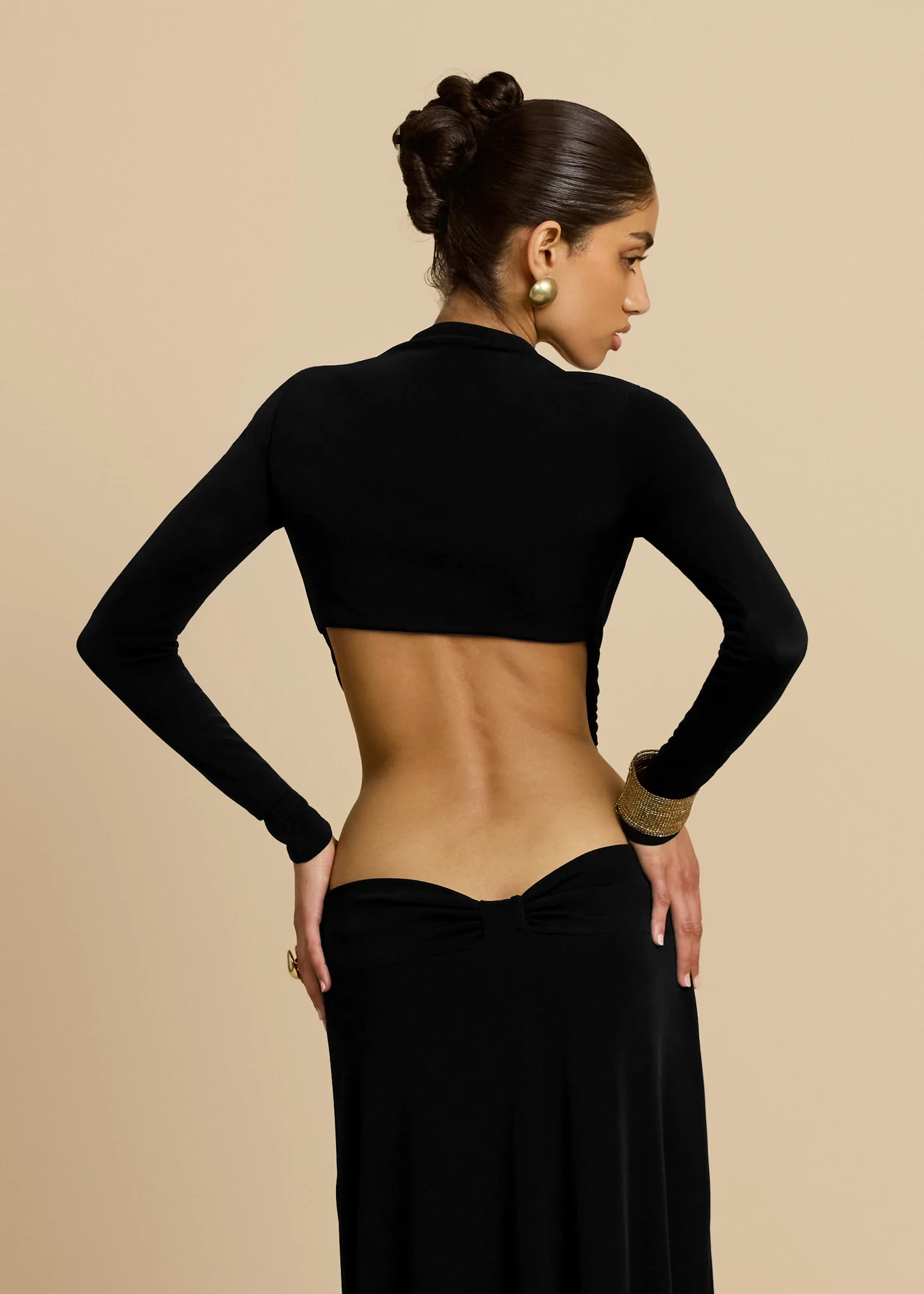 GISELLA DRESS BLACK - Image 9