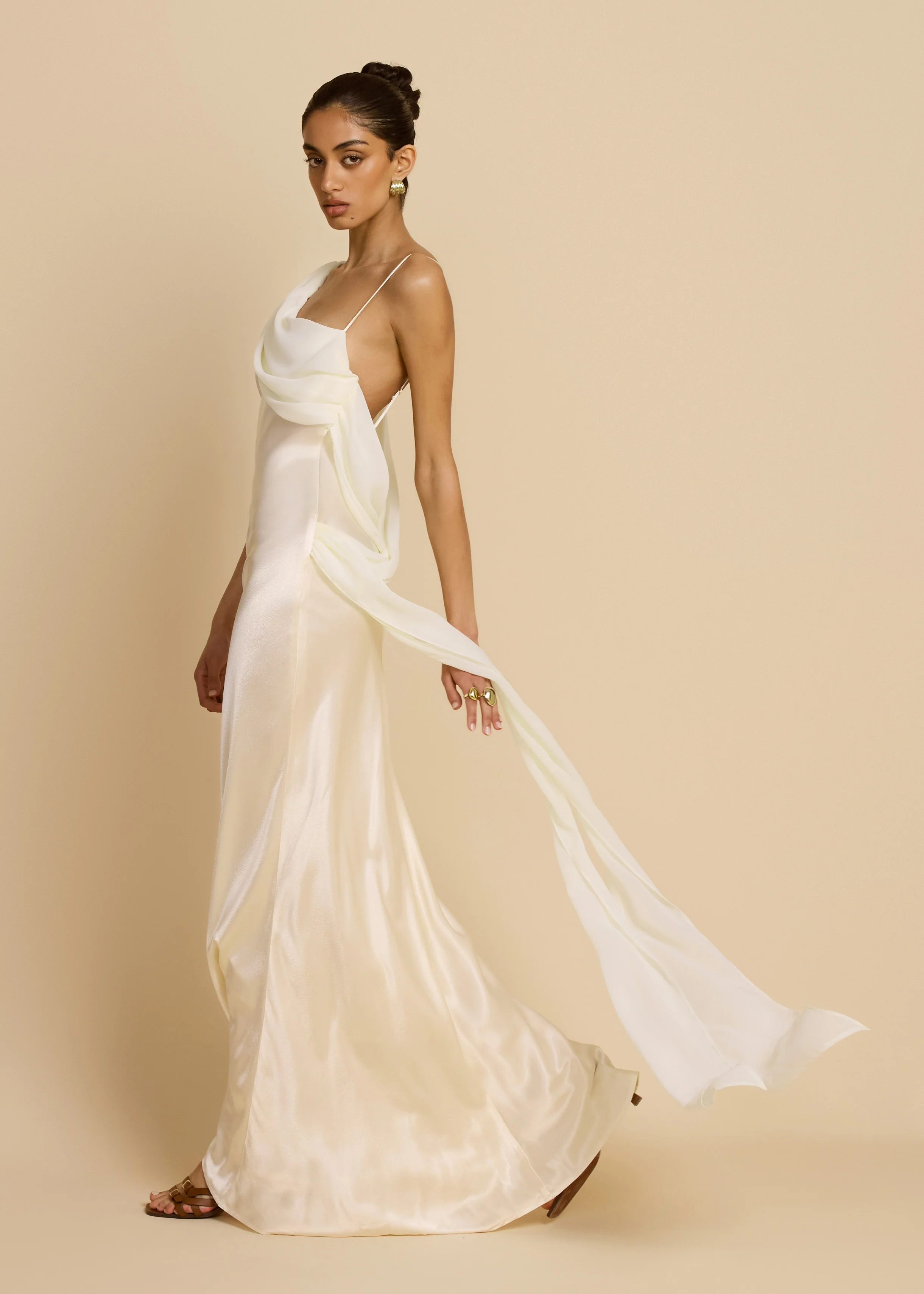 HELENA DRESS IVORY - Image 3