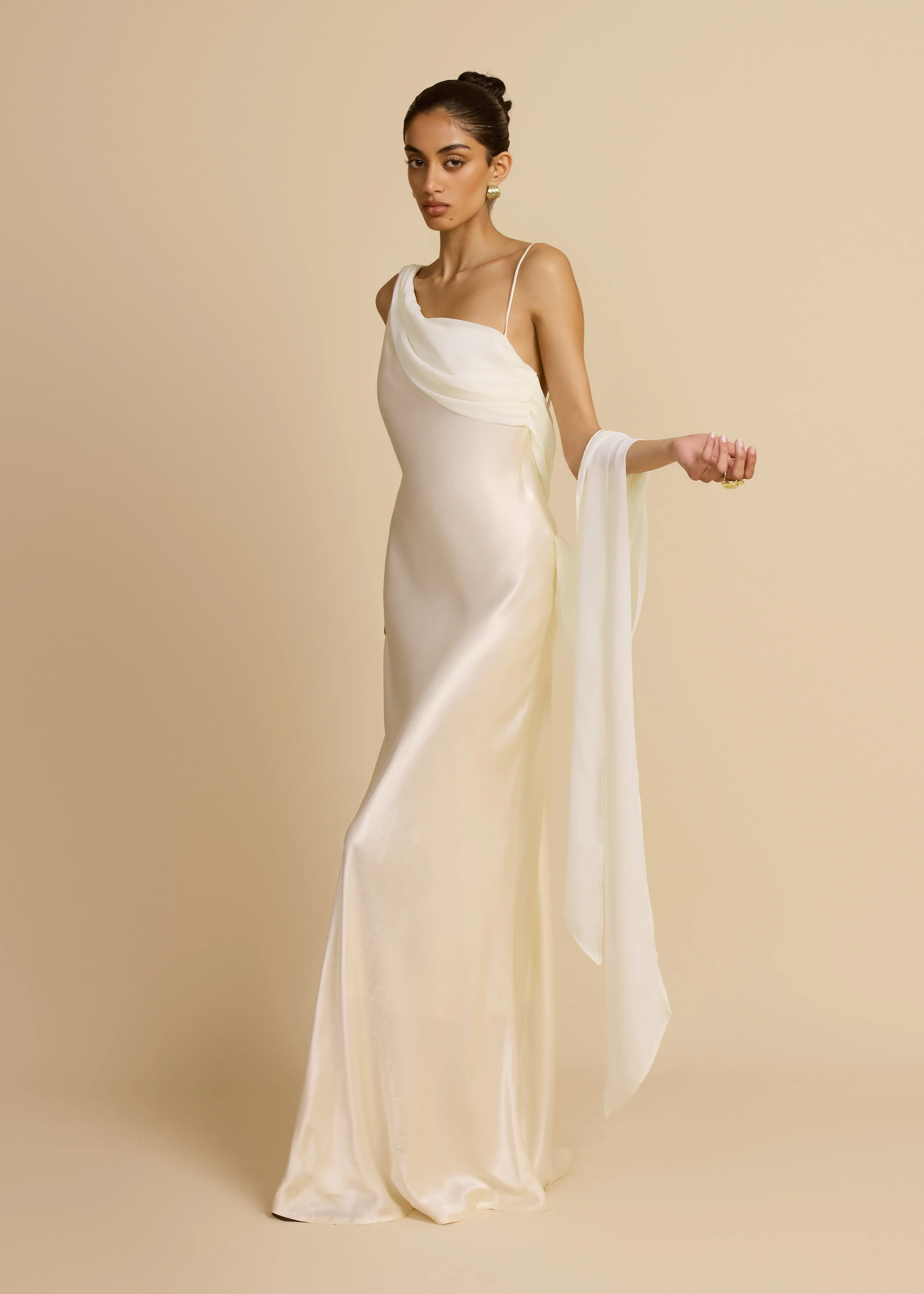 HELENA DRESS IVORY - Image 7