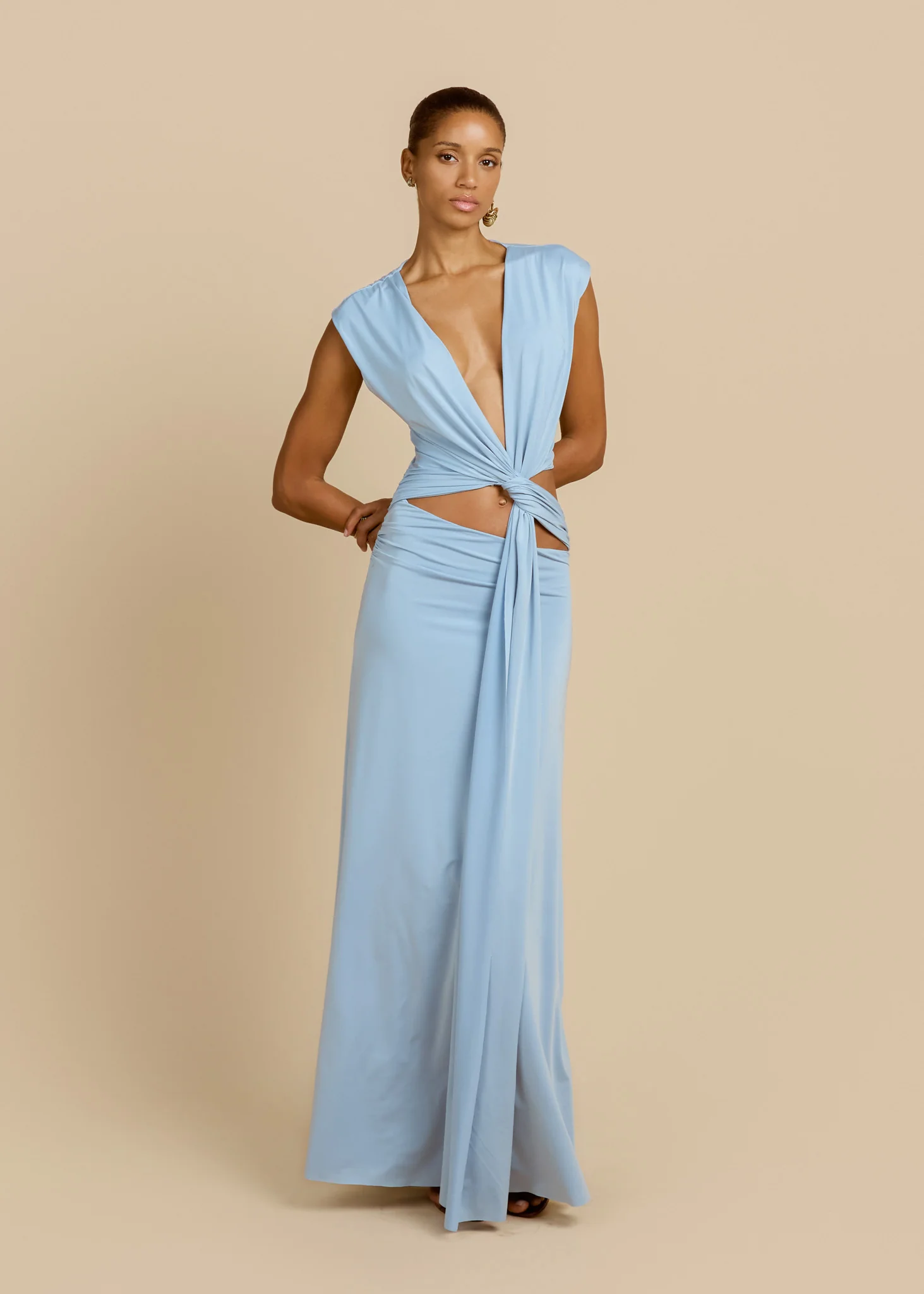 JADE DRESS BLUE - Image 3