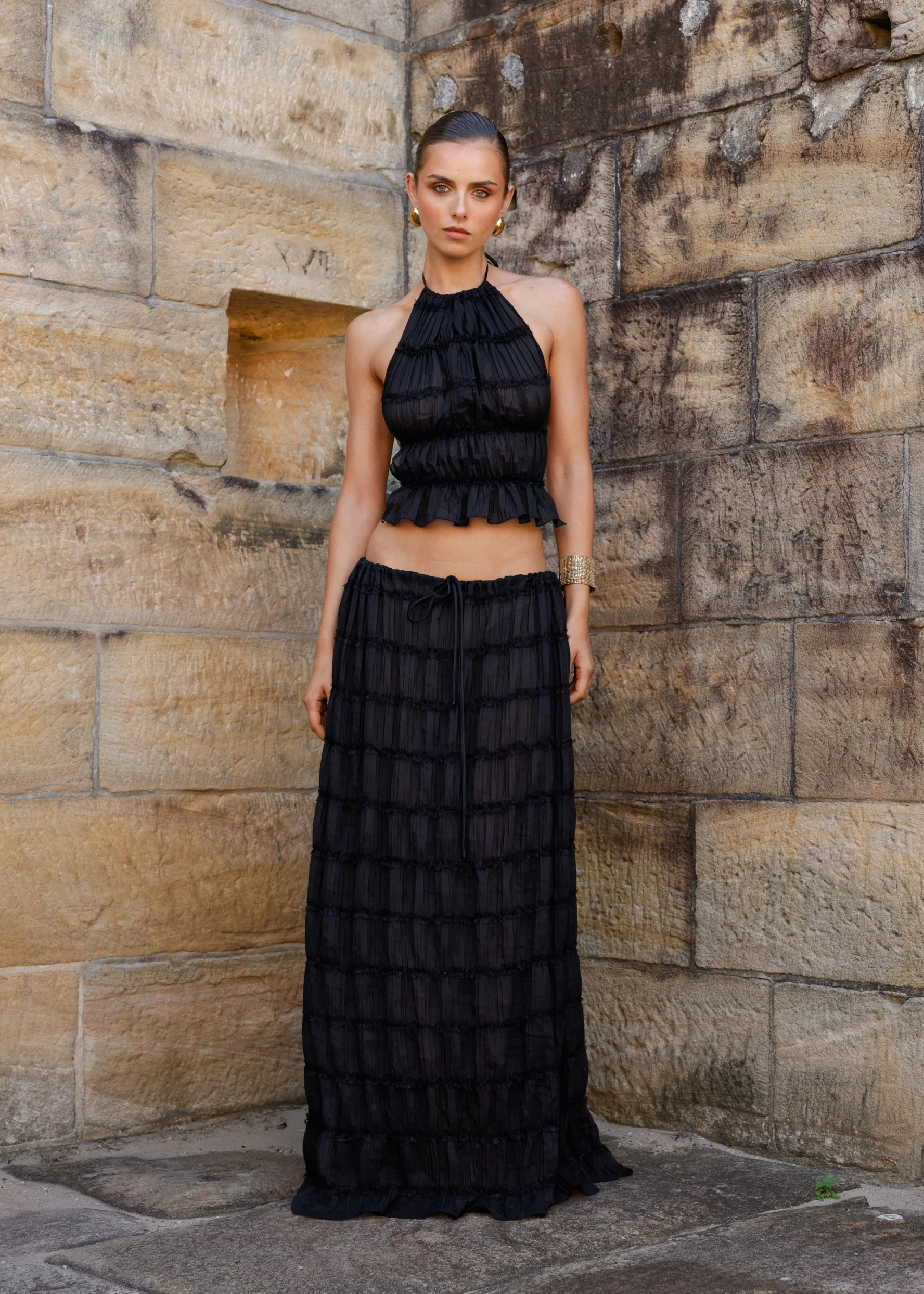 JULIETTE SKIRT BLACK - Image 6