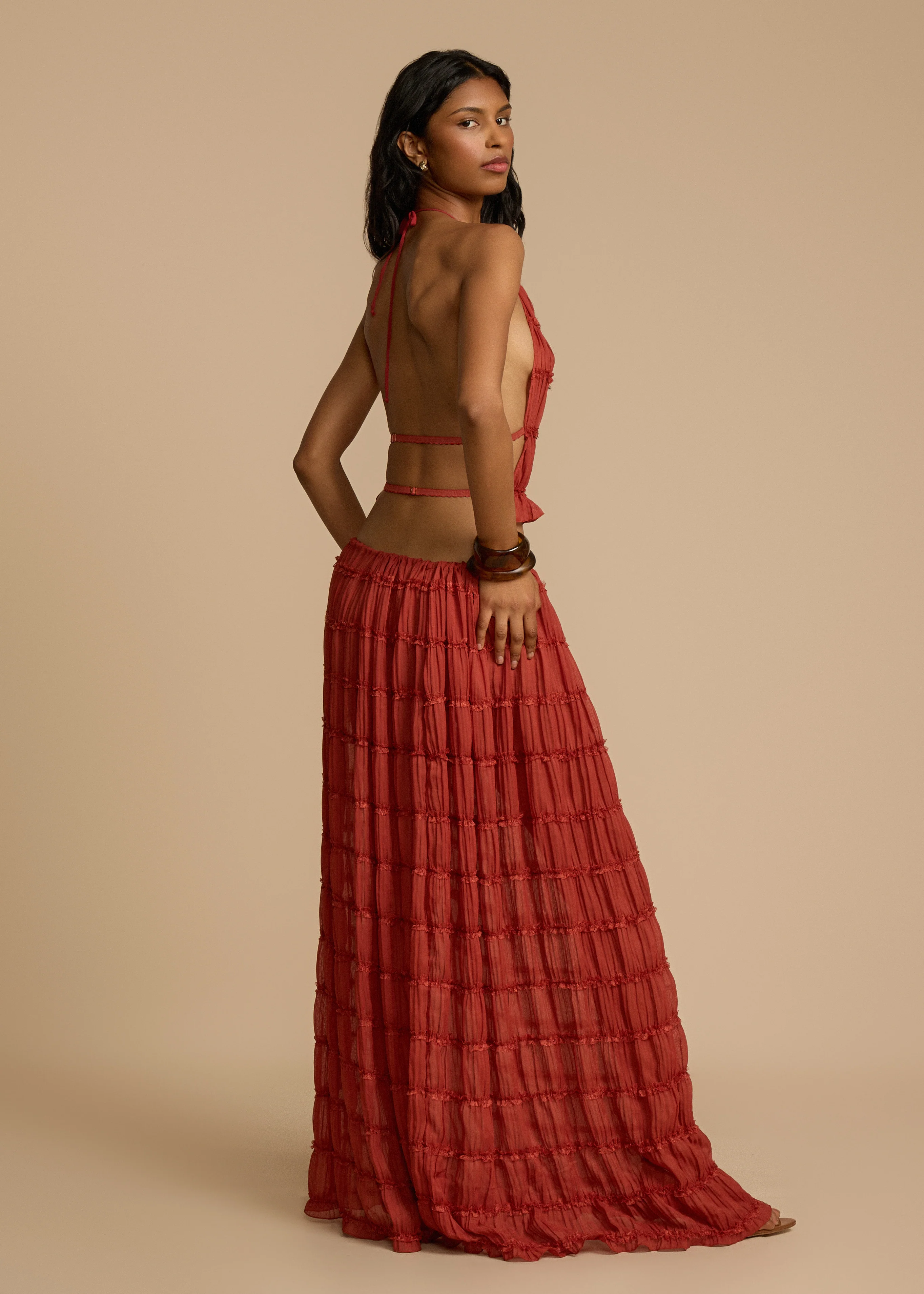 JULIETTE SKIRT RED - Image 3