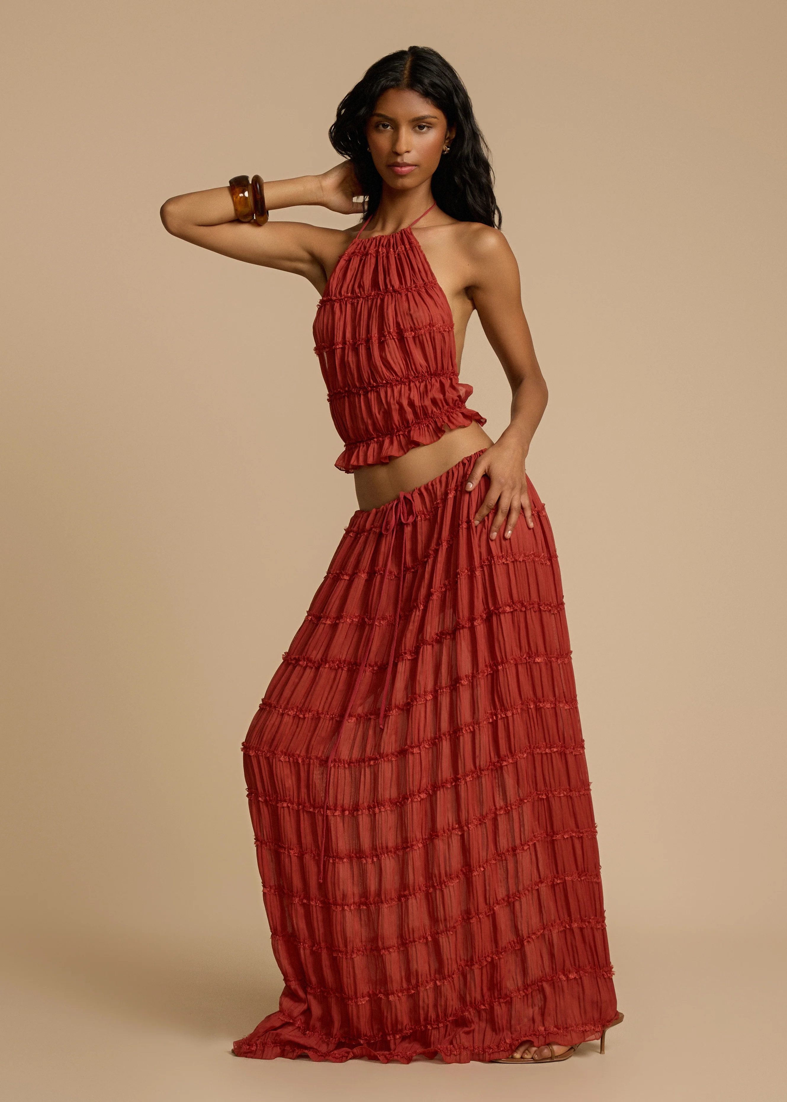 JULIETTE SKIRT RED - Image 5