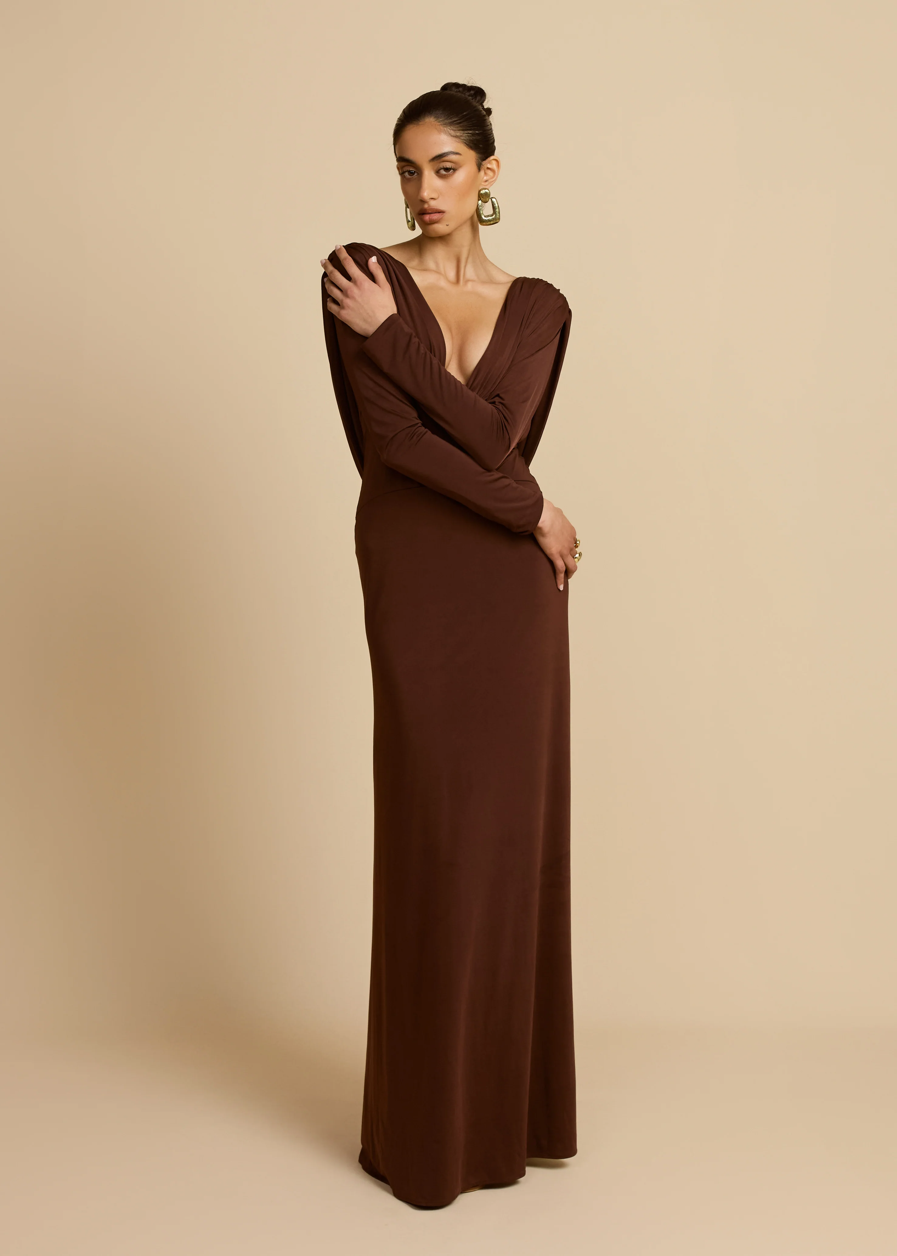 LUCIA DRESS CACAO - Image 10